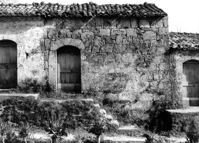 casa, rustica, a schiera