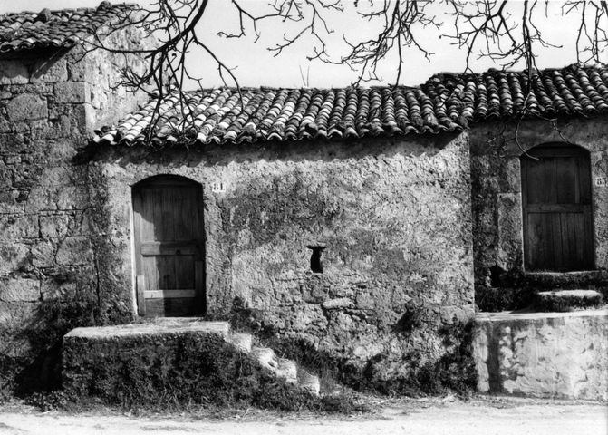 casa, rustica, a schiera