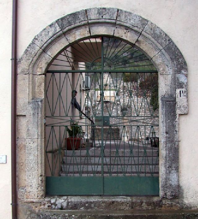 Giardino di Castello Pandone , Giardino Ricamato