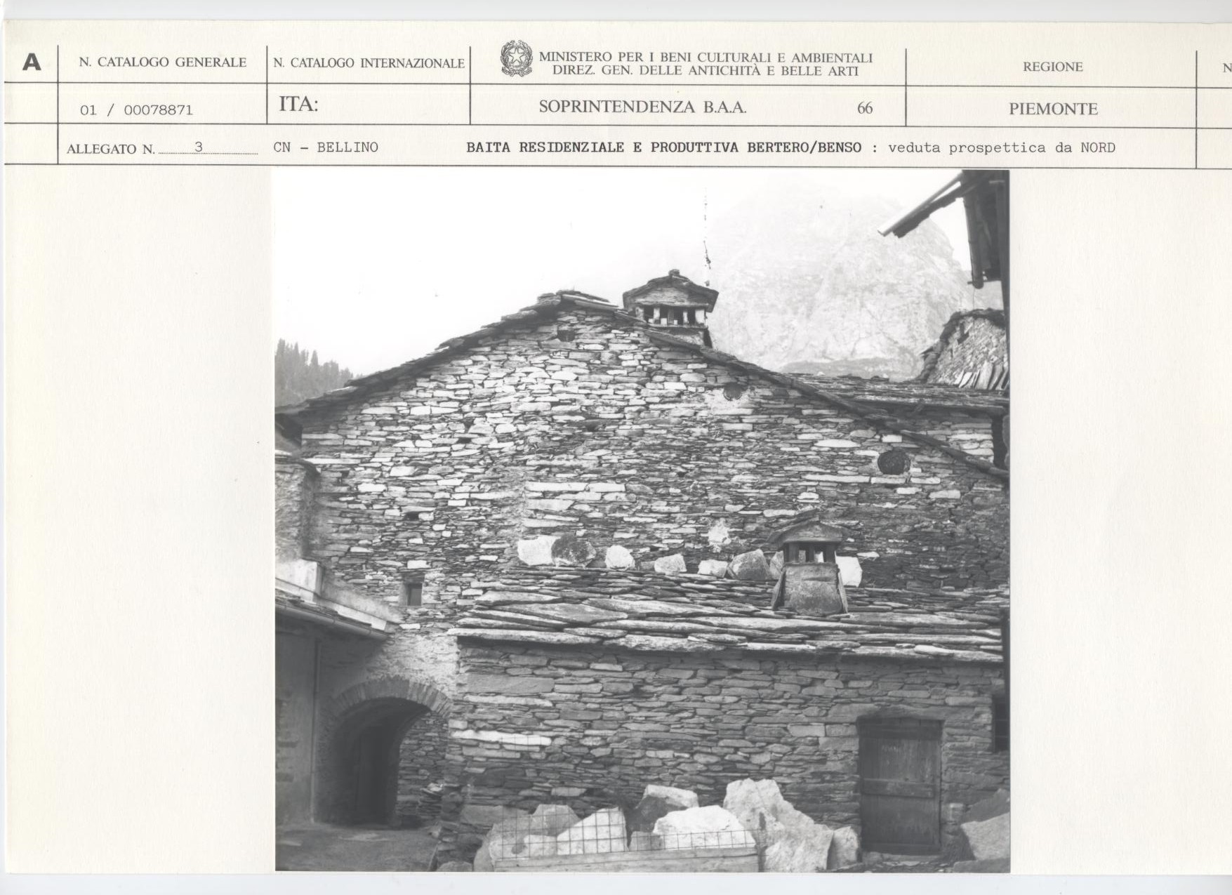 baita, Residenziale