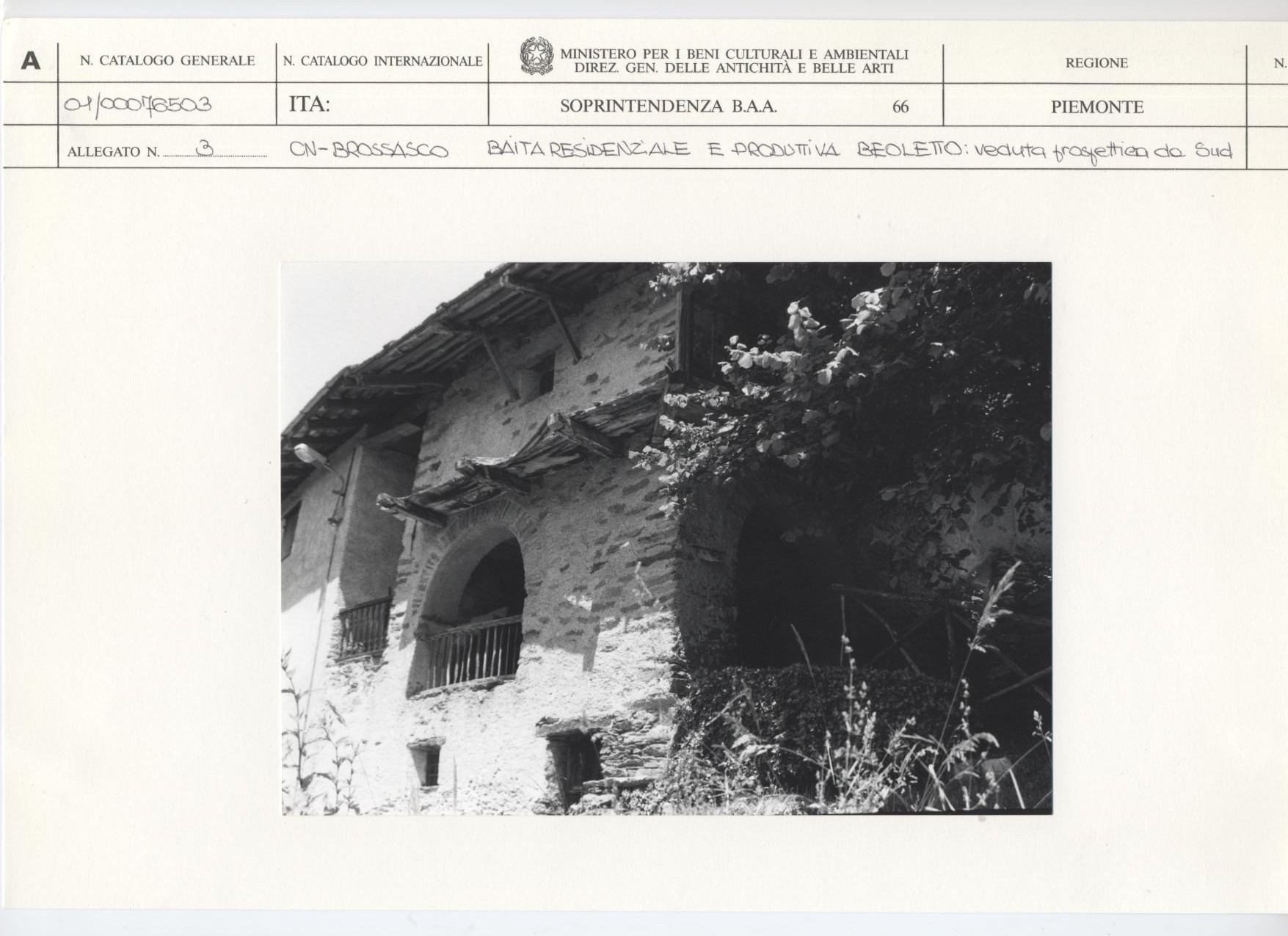 baita, residenzale/ produttivo