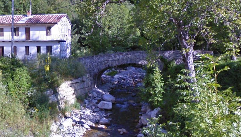 [Ponte in località Mulino del Fedio]