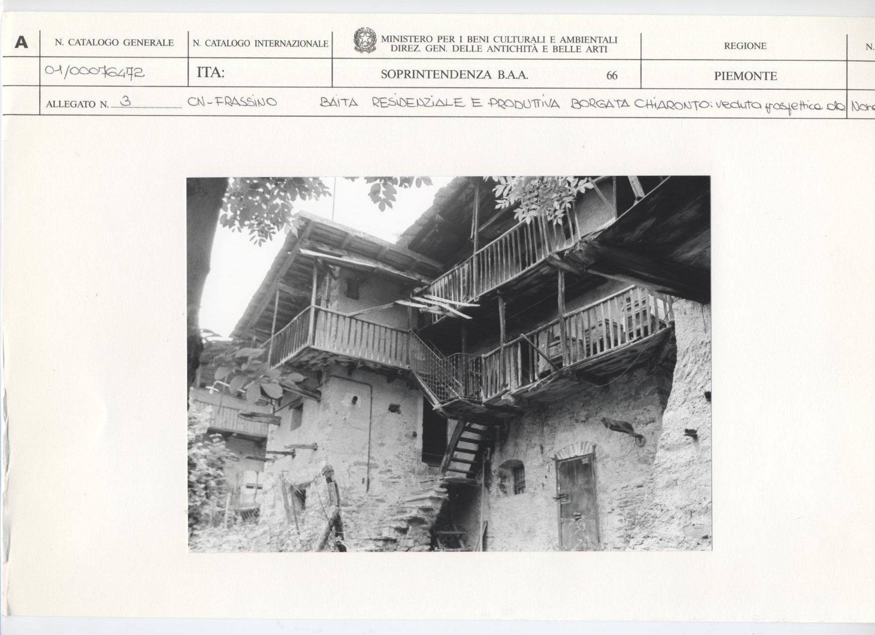 baita, residenzale/ produttivo