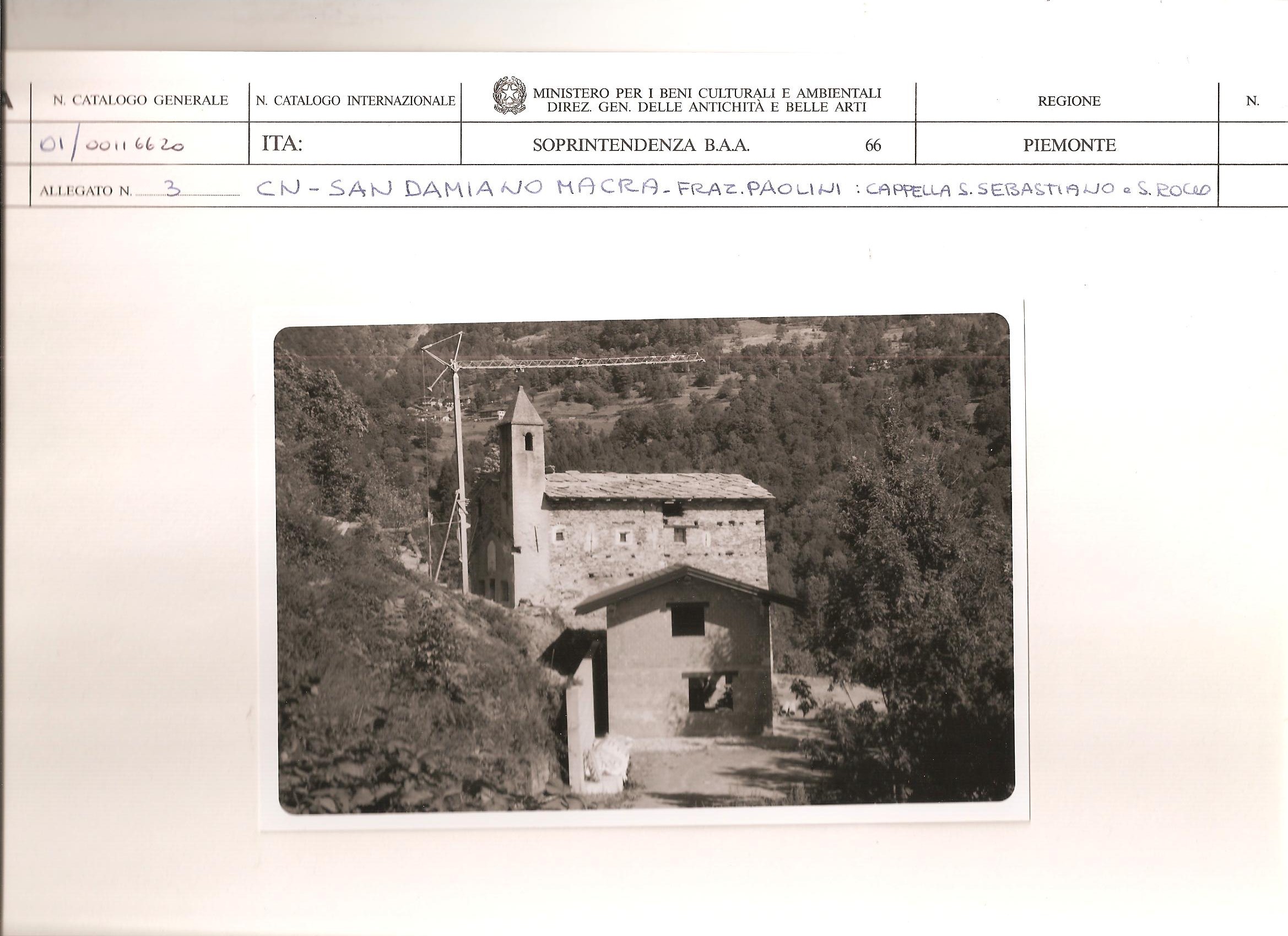 cappella dei SS. Sebastiano e Rocco