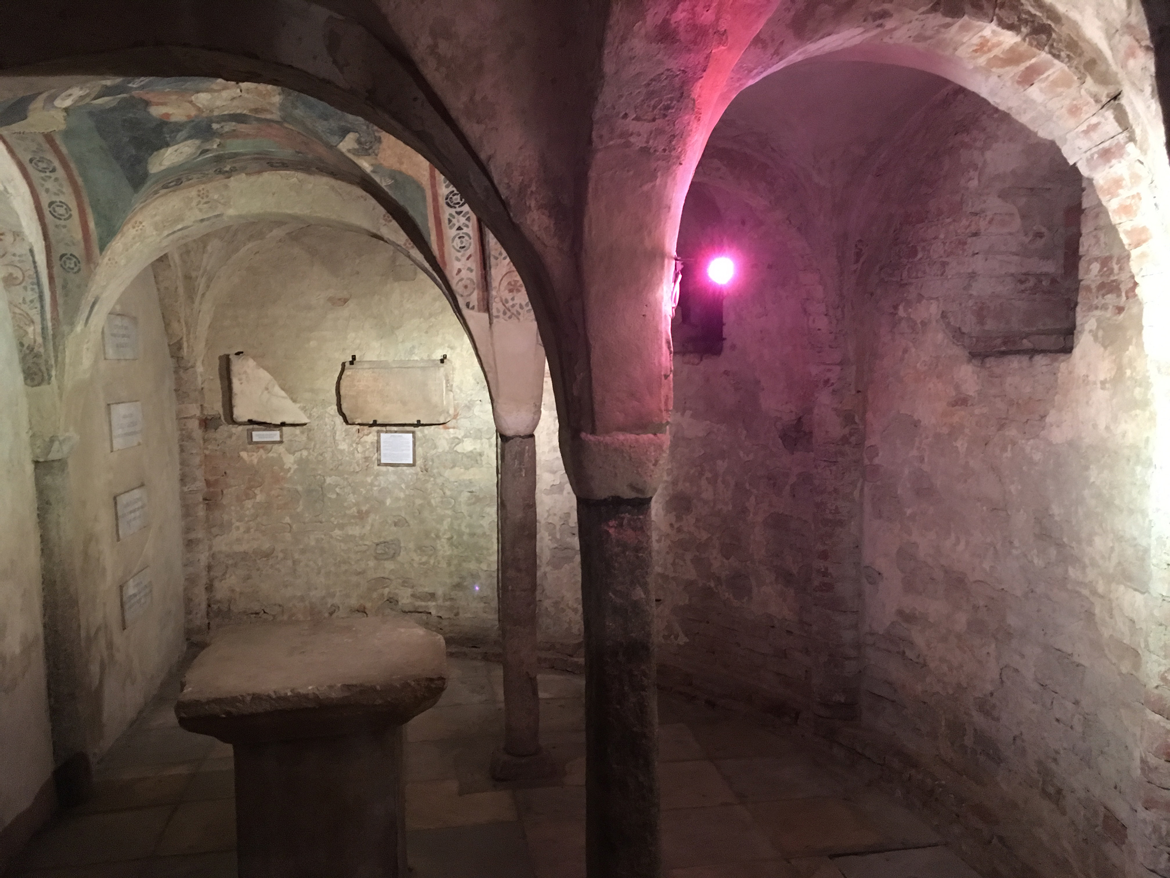 Cripta della Chiesa di S. Maria della Scala