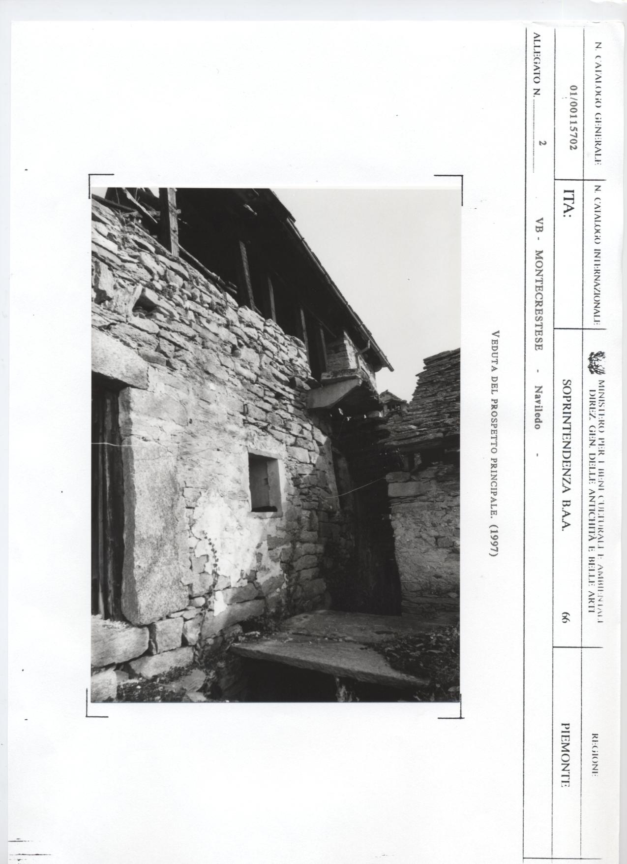 Casa in linea a Naviledo Sotto