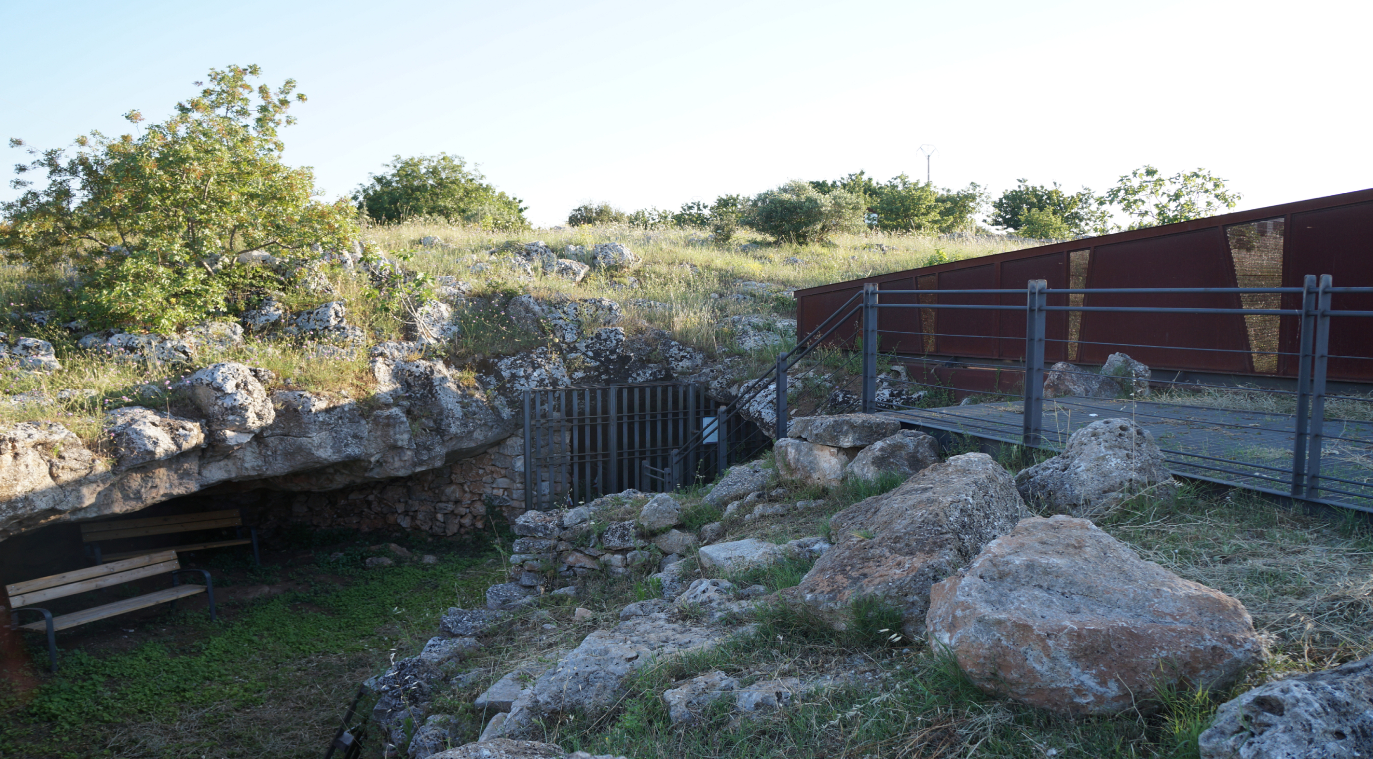 giacimento in cavità naturale, deposizione funeraria, Grotta di Curtomartino