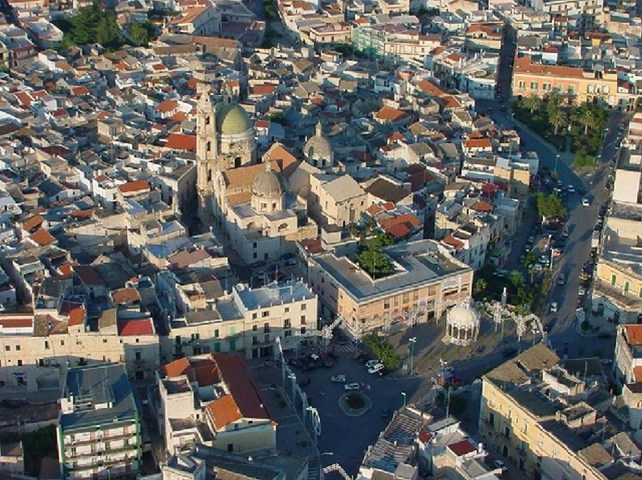 centro storico, radiale, difensivo, Bitetto