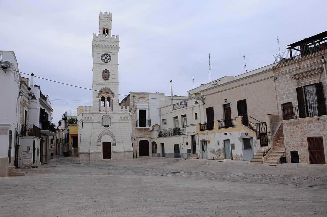 centro storico, di pianura, Cellamare, Cellamarii