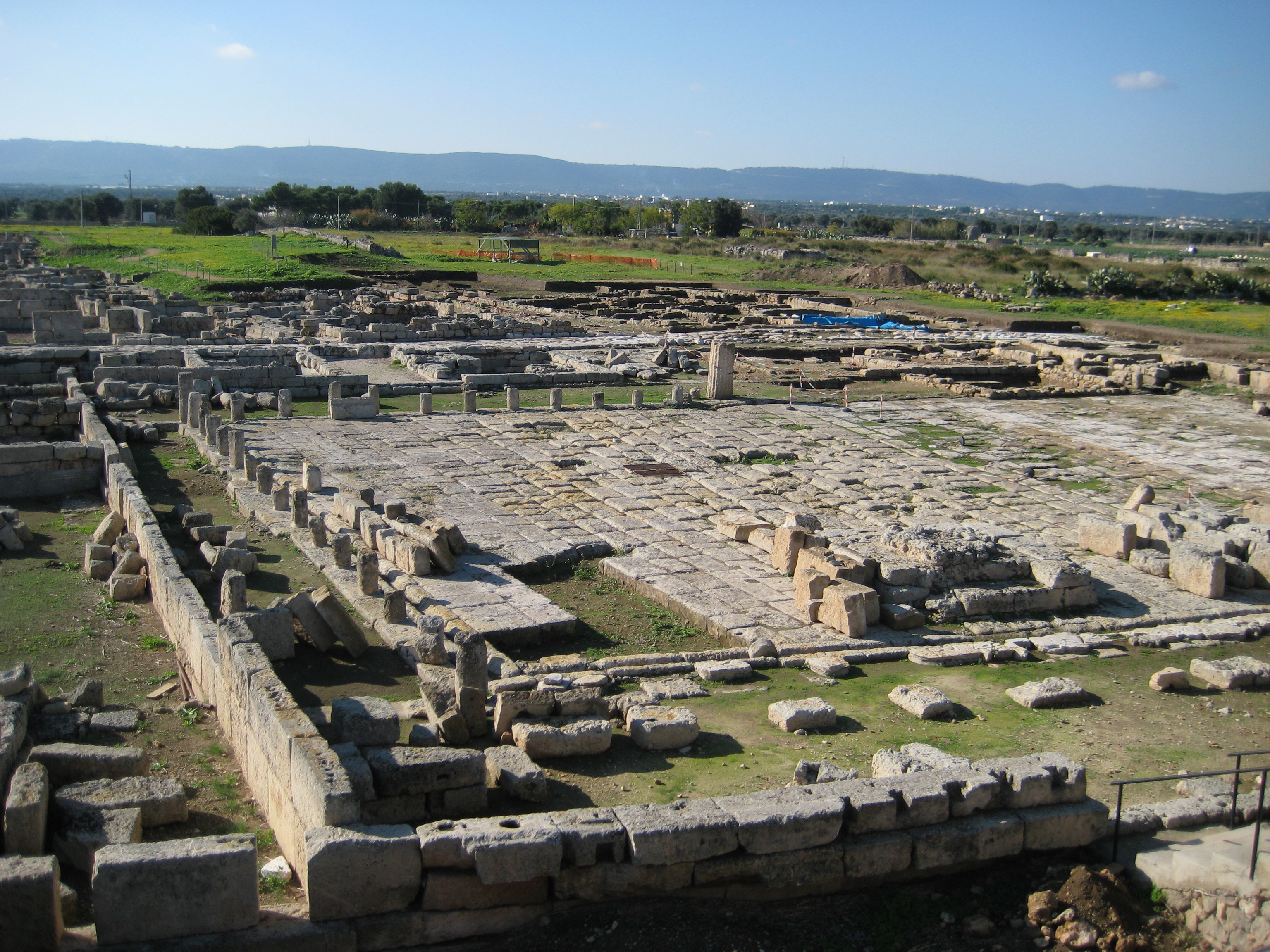insediamento, insediamento urbano, Parco archeologico di Egnazia