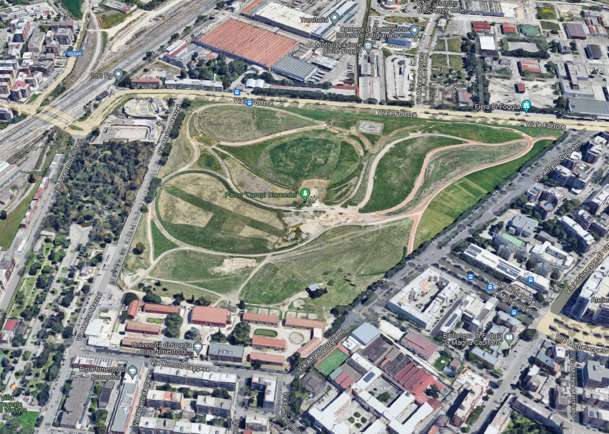 villaggio, Area archeologica dell'ex Ippodromo