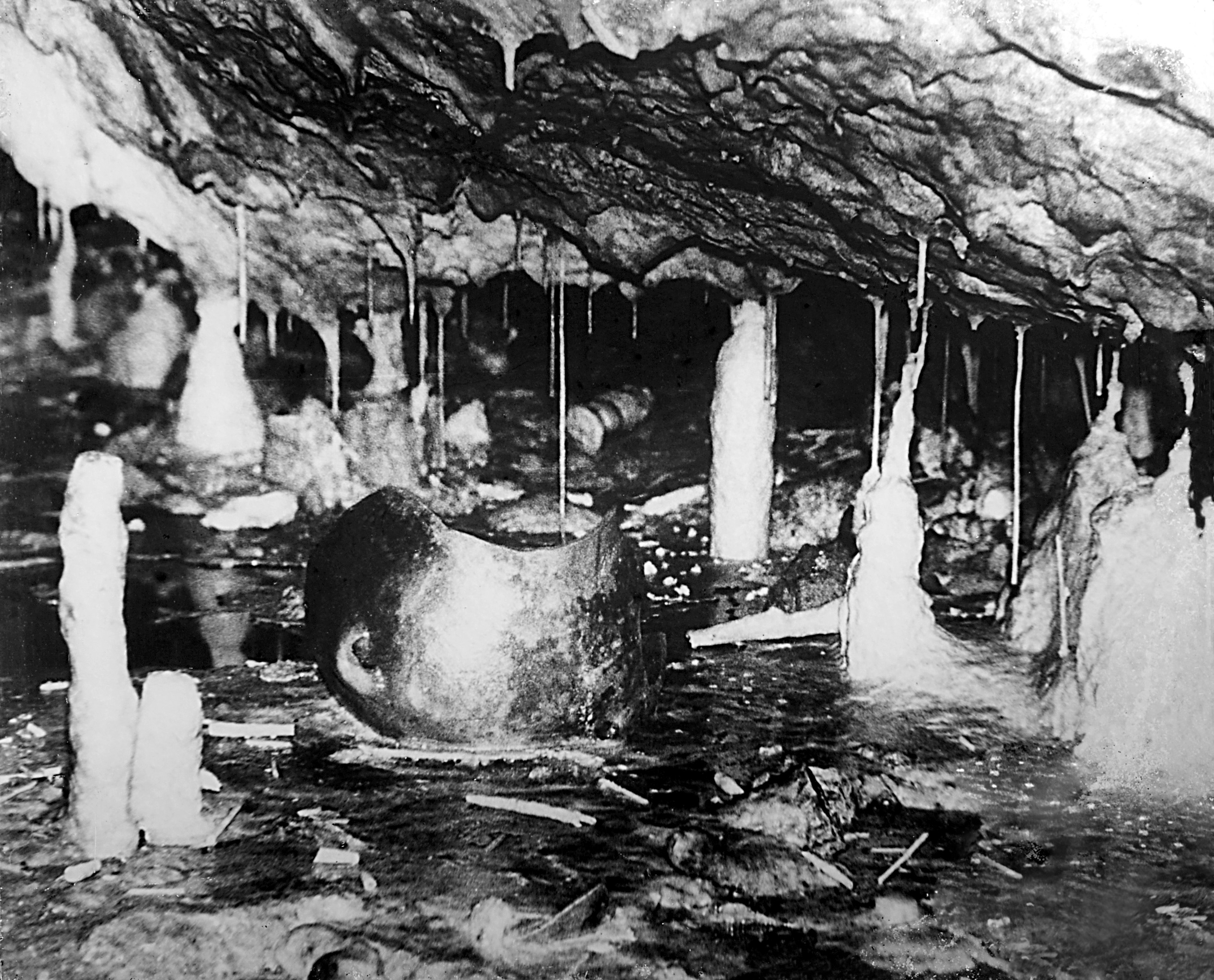 giacimento in cavità naturale, frequentazione antropica, Grotta Scaloria