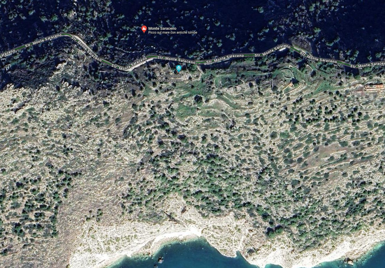necropoli, Necropoli di Monte Saraceno