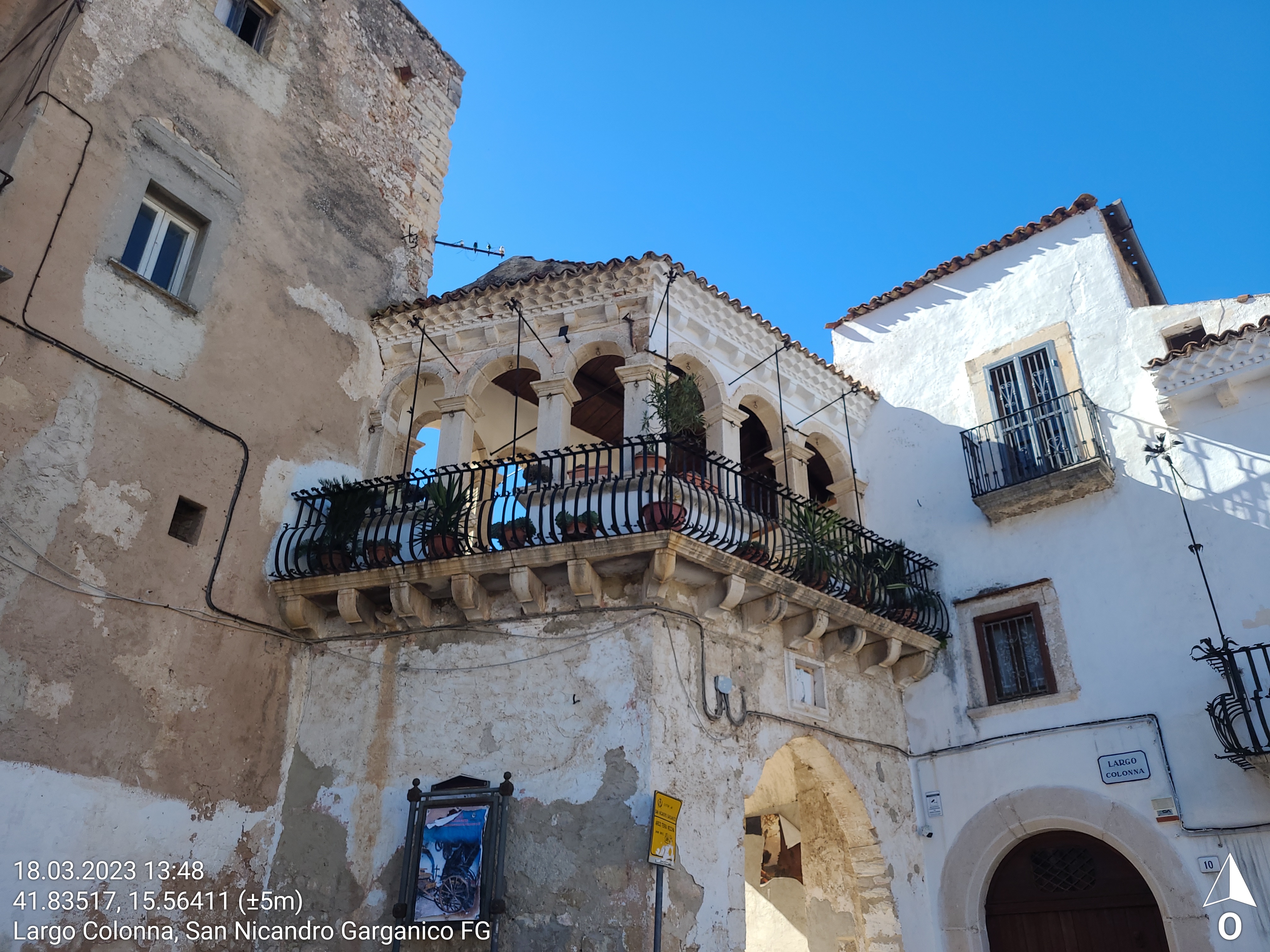 Loggetta sull'arco della Terravecchia