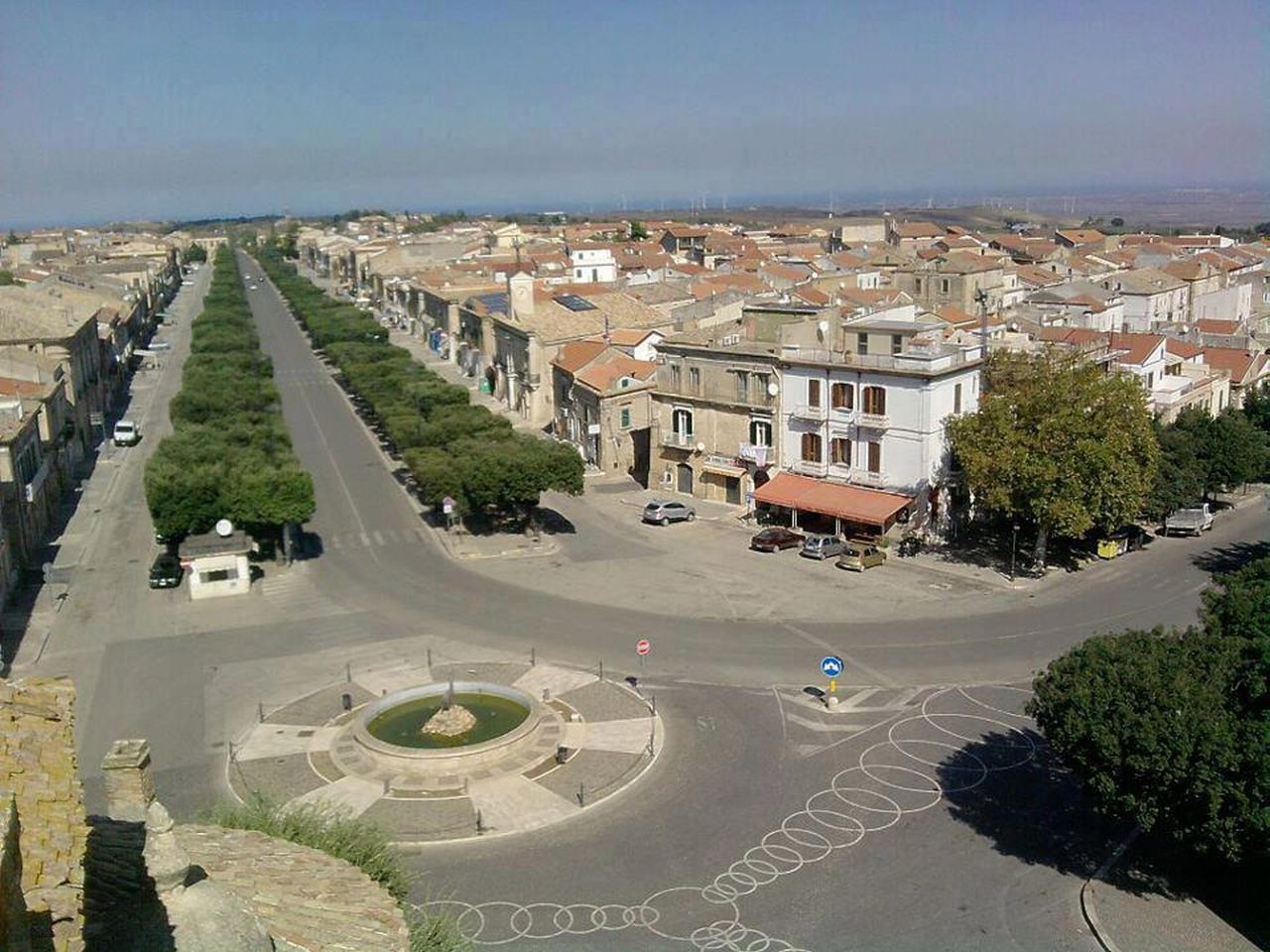centro storico, difensivo, lineare, Serracapriola