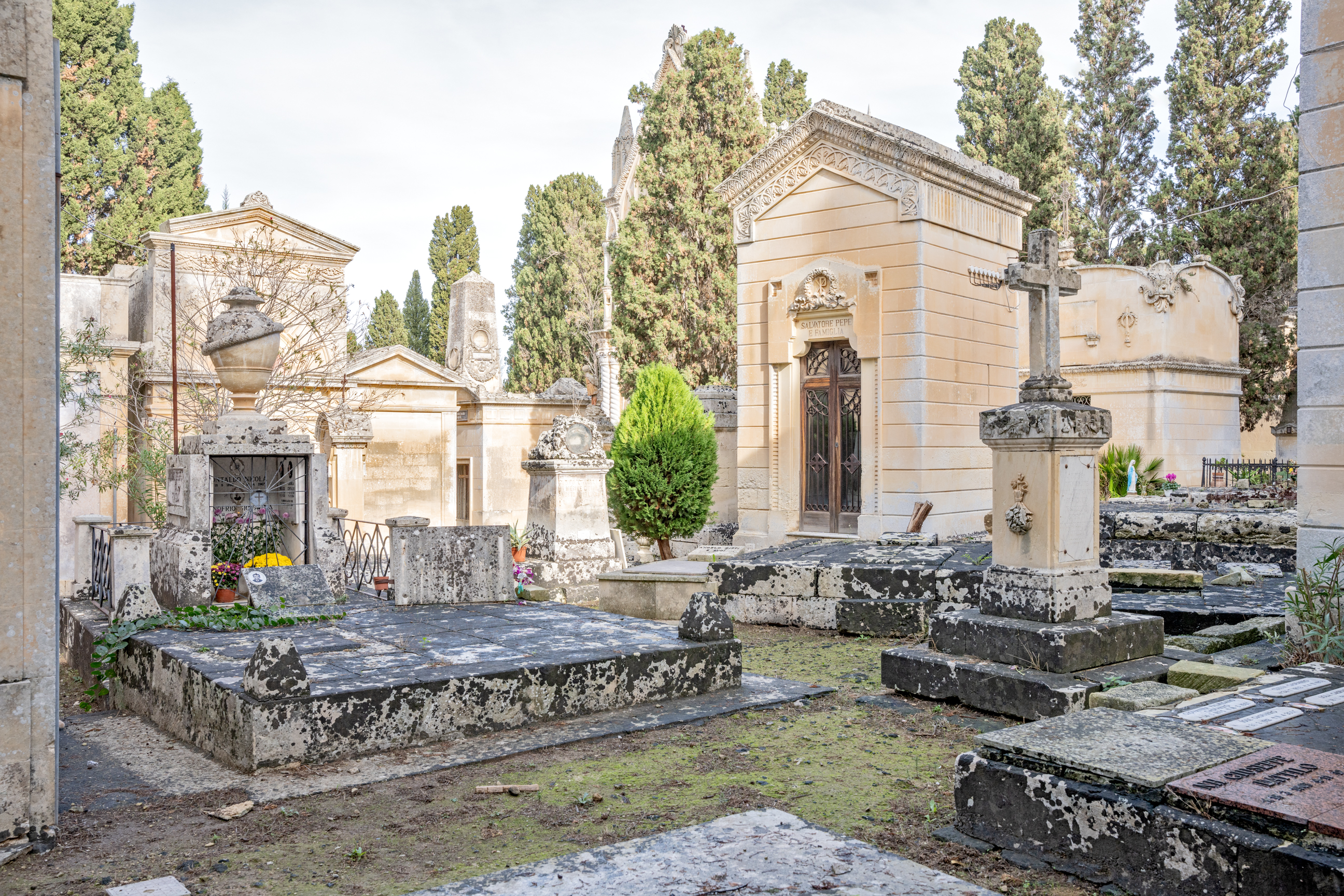 cimitero, monumentale, cimitero monumentale