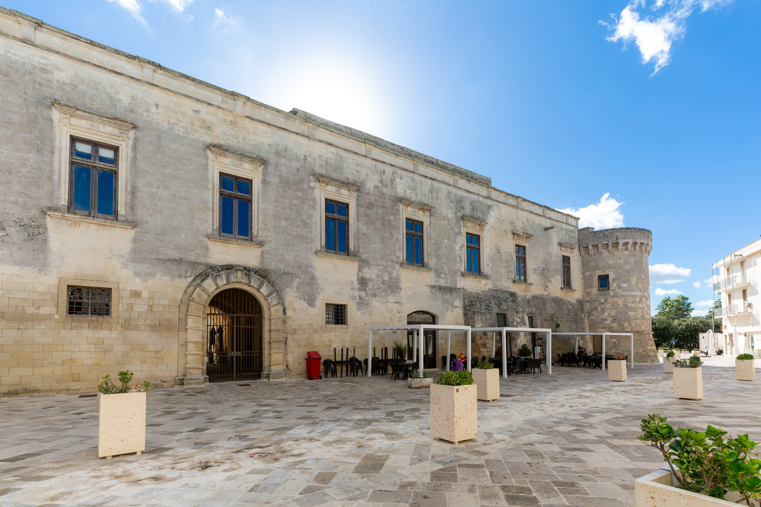 castello, Palazzo baronale
