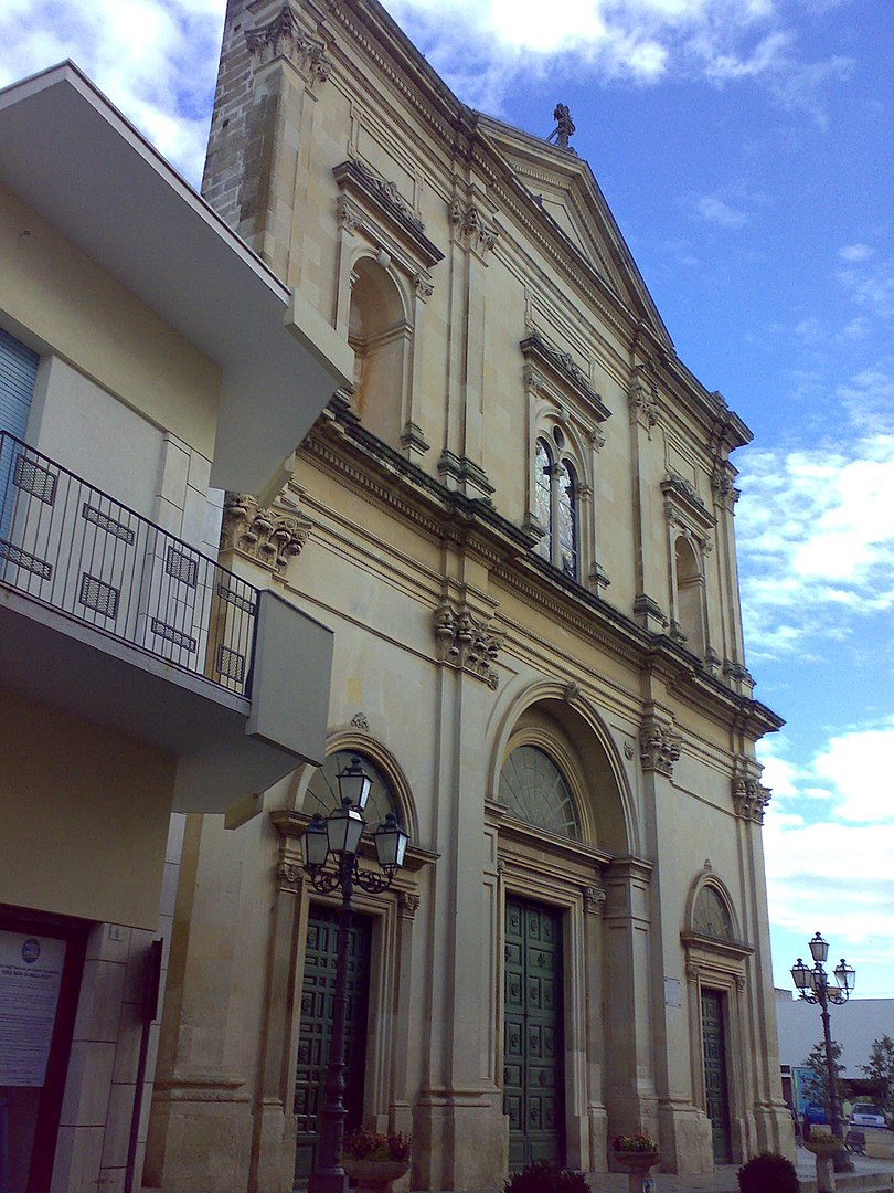 centro storico, di pianura, Melissano