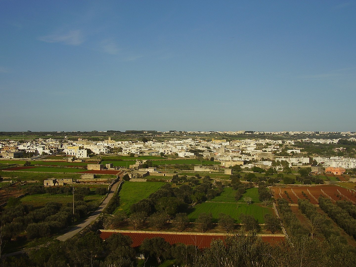 centro storico, radiale, agricolo, Patù