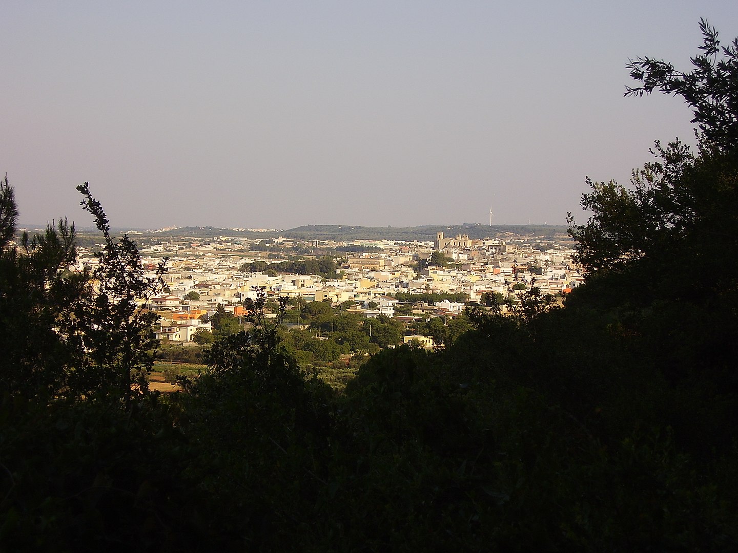centro storico, di mezzacosta, Ruffano