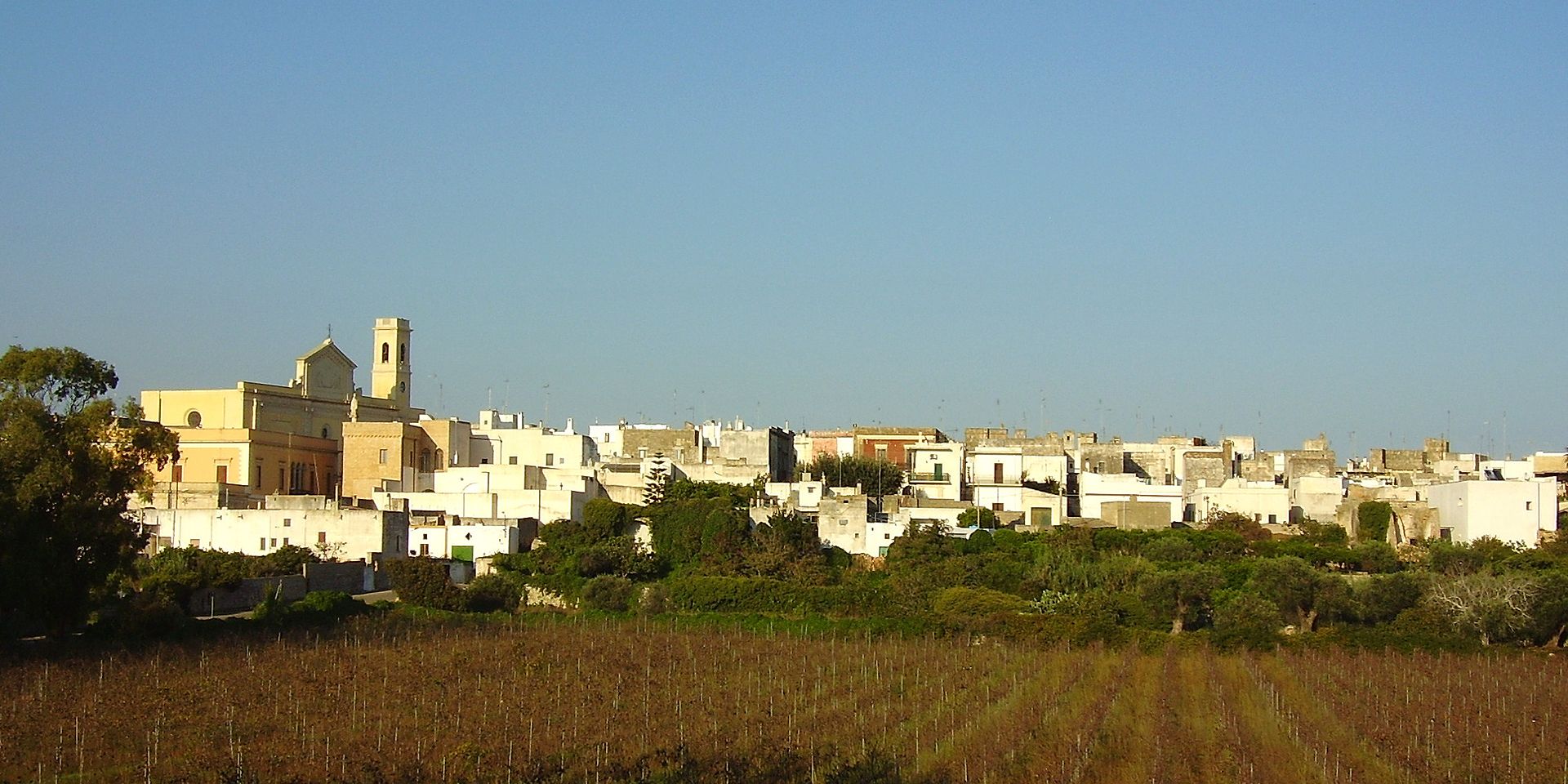 centro storico, a scacchiera, Salve