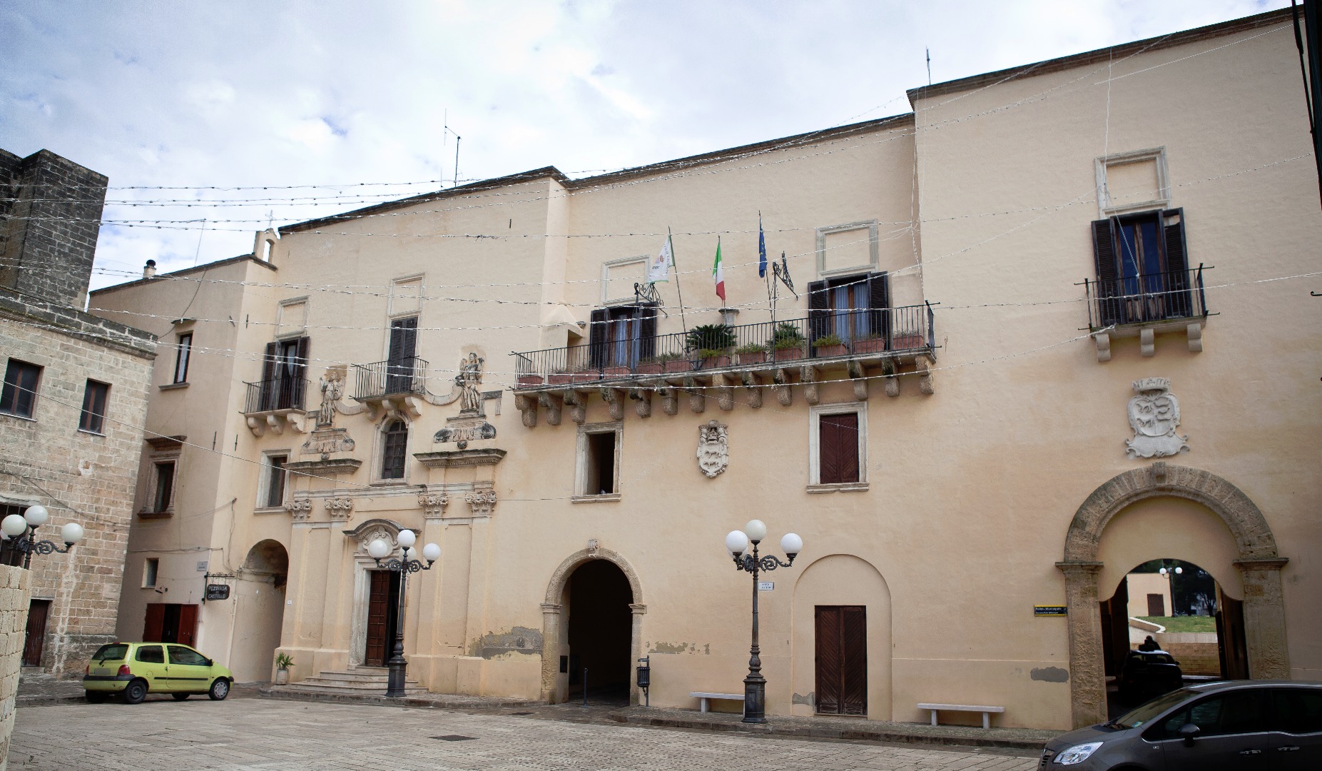 centro storico, di pianura, Taurisano