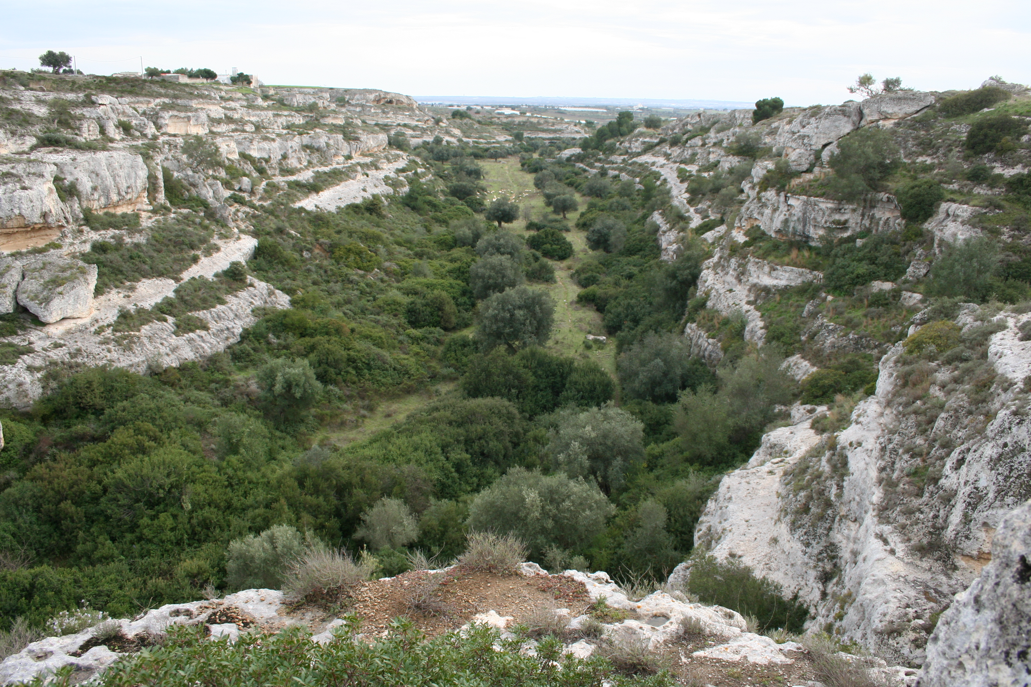 insediamento rupestre, Insediamento rupestre della Gravina di Riggio