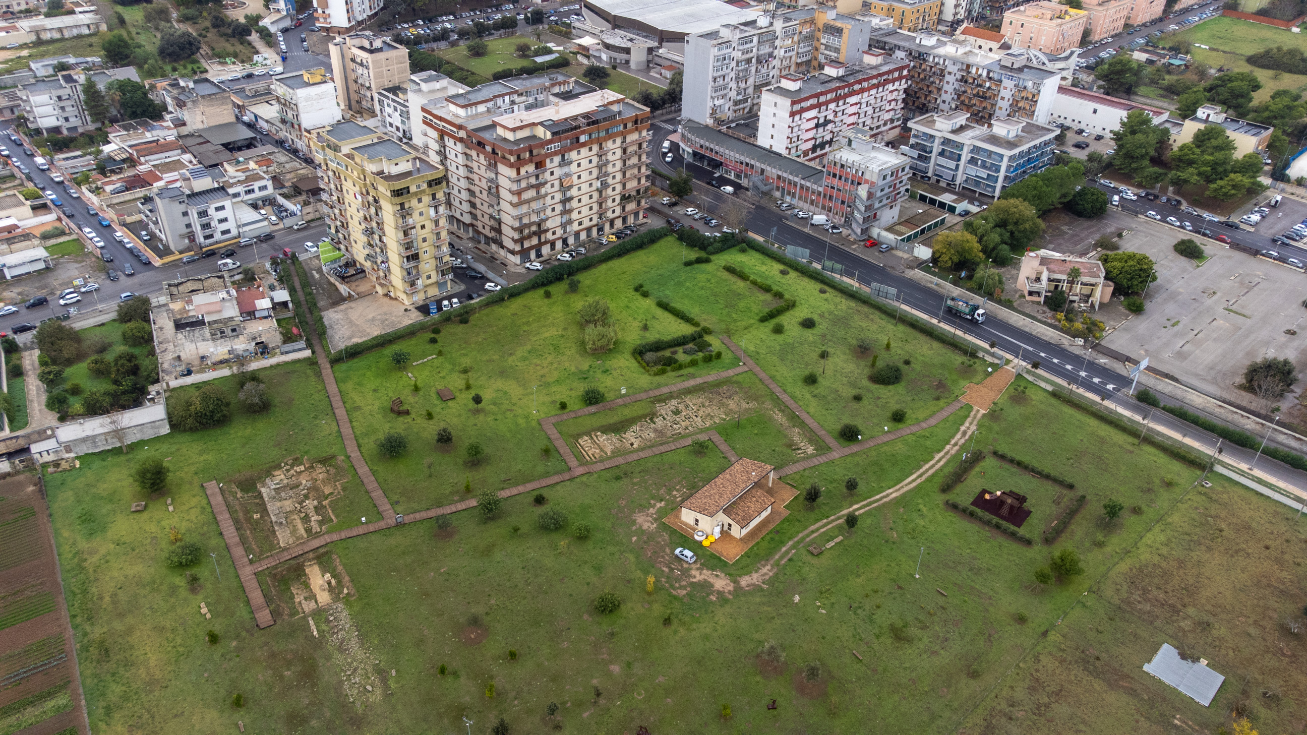 cinta fortificata, Parco archeologico di Collepasso