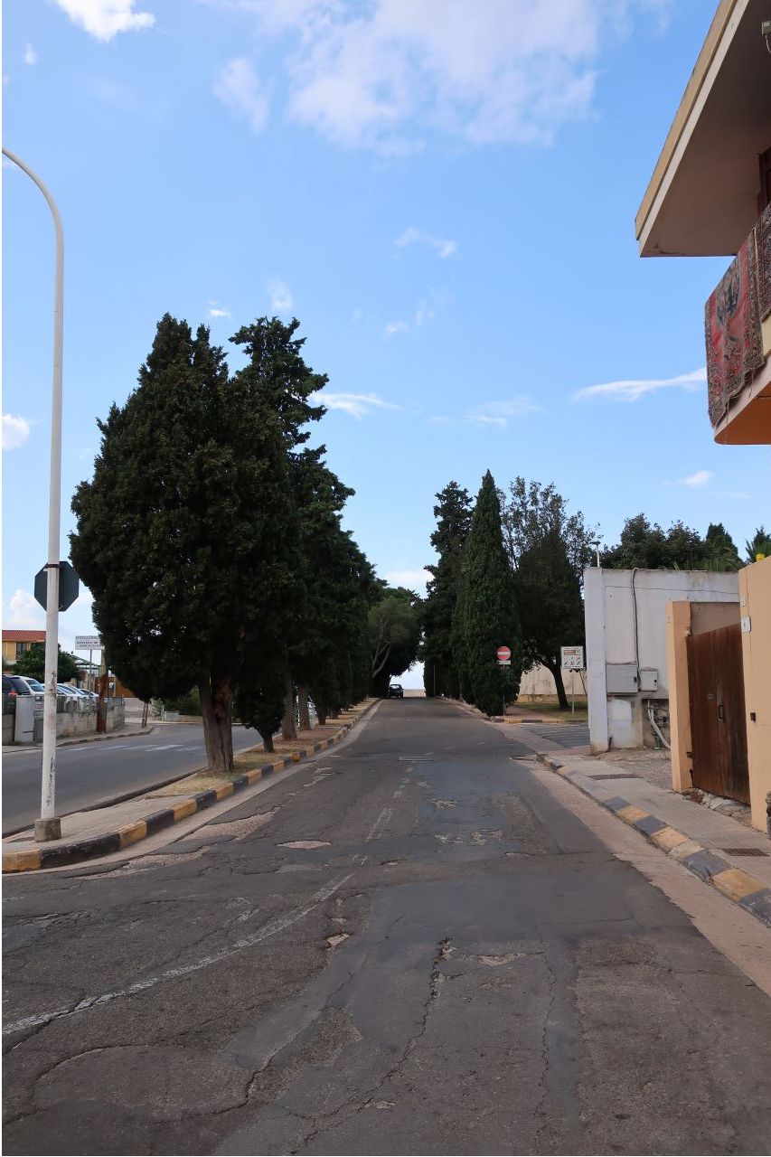 Viale delle Rimembranze di Sinnai