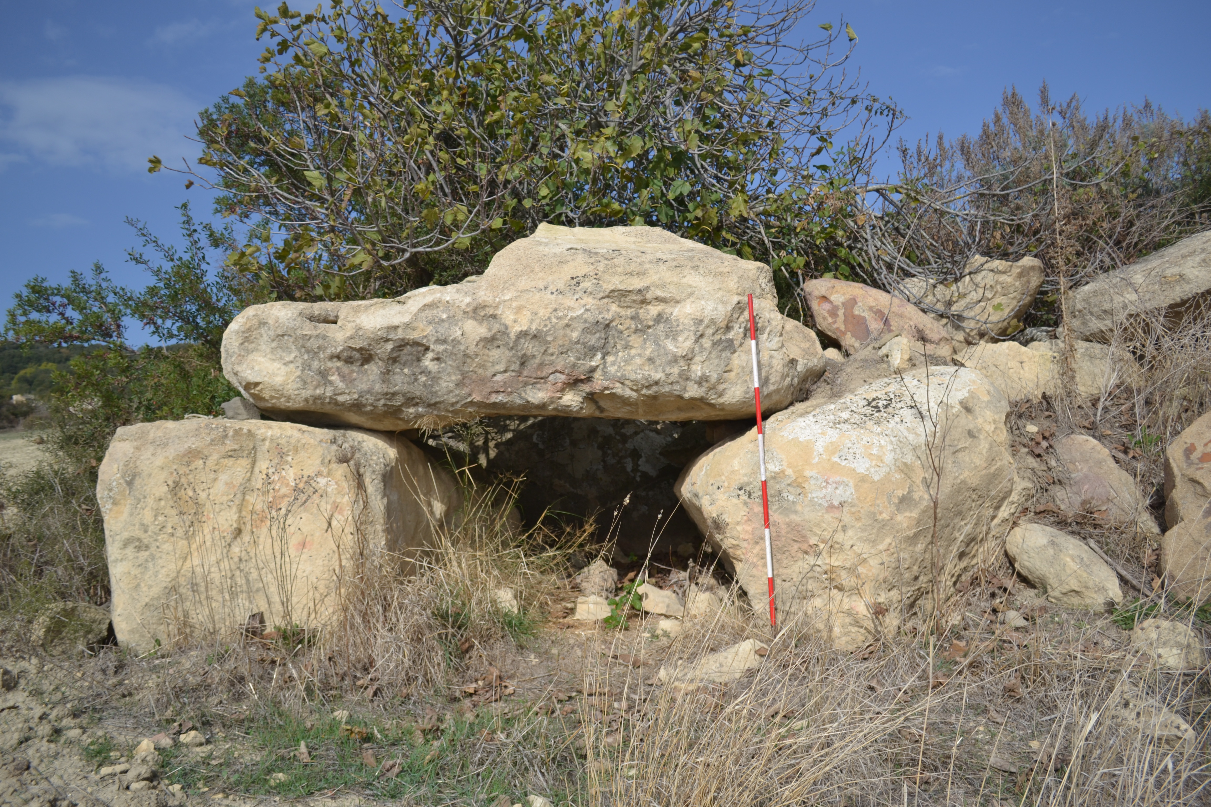 dolmen, area ad uso funerario