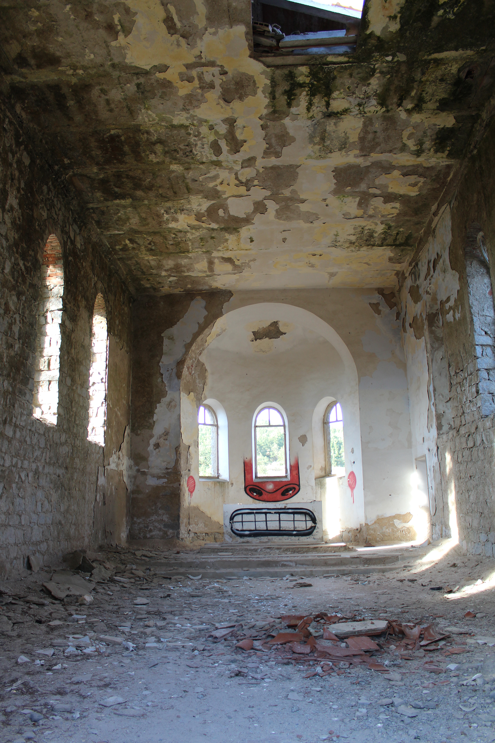 Chiesa del villaggio di Pratobello