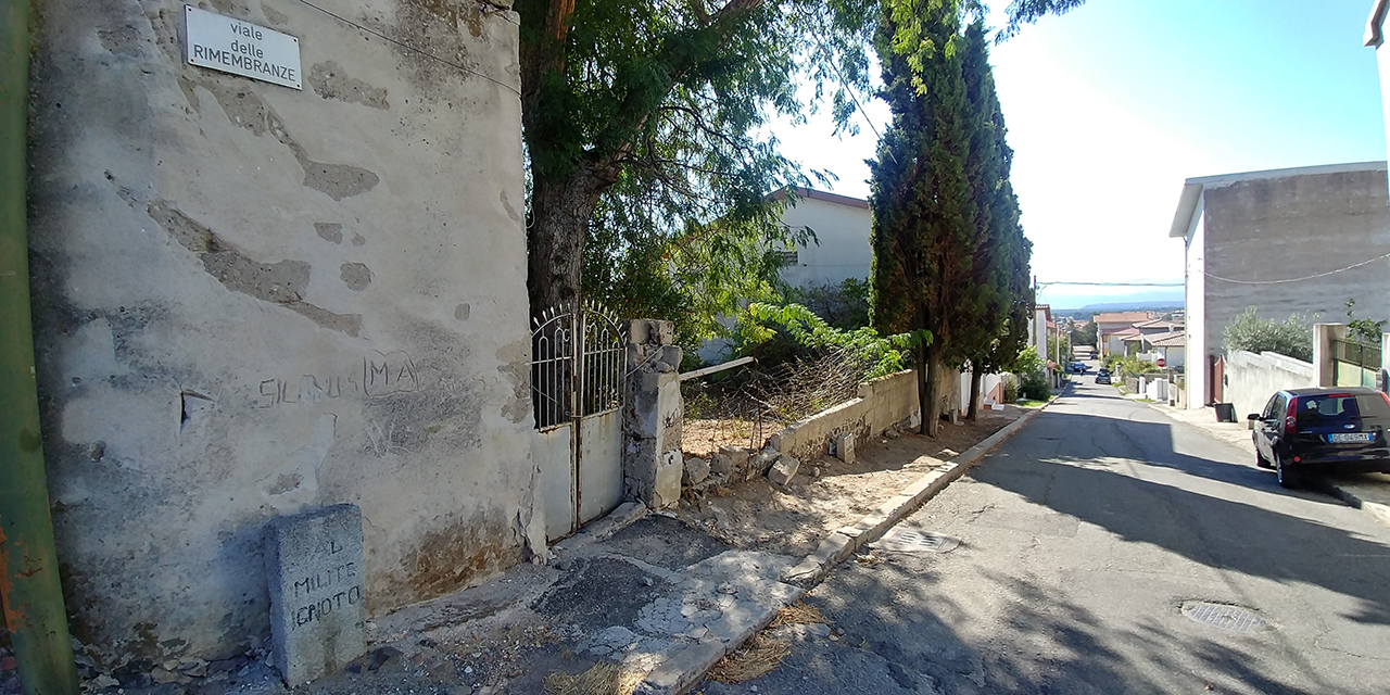 Viale delle Rimembranze di Silanus