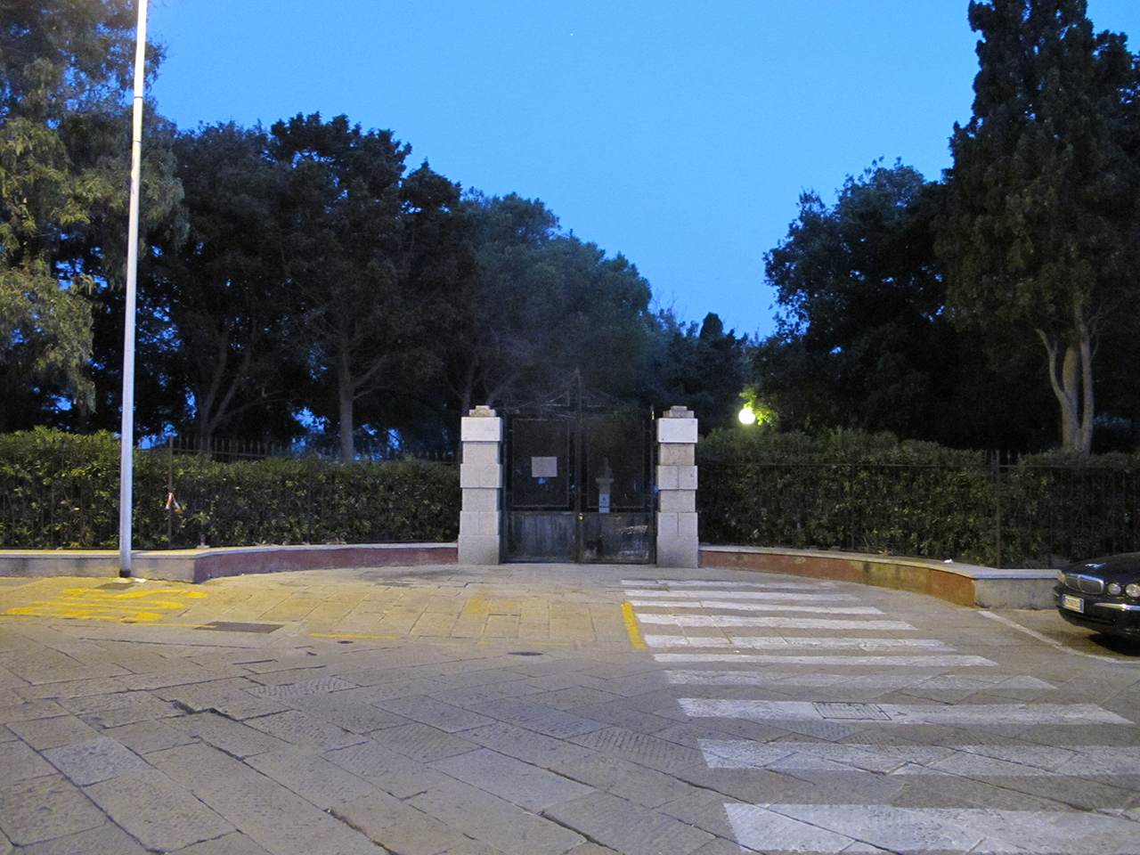 Parco delle Rimembranze , Giardini pubblici