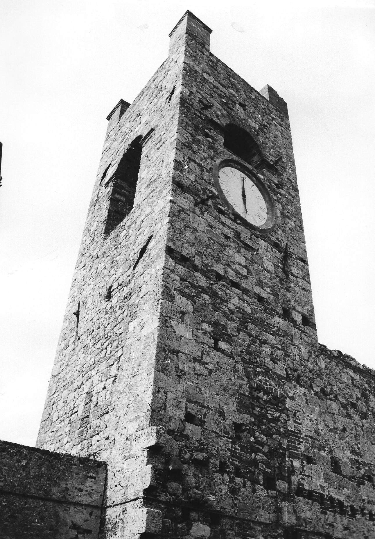 Cassero e Torre dell'Orologio di Montepescali