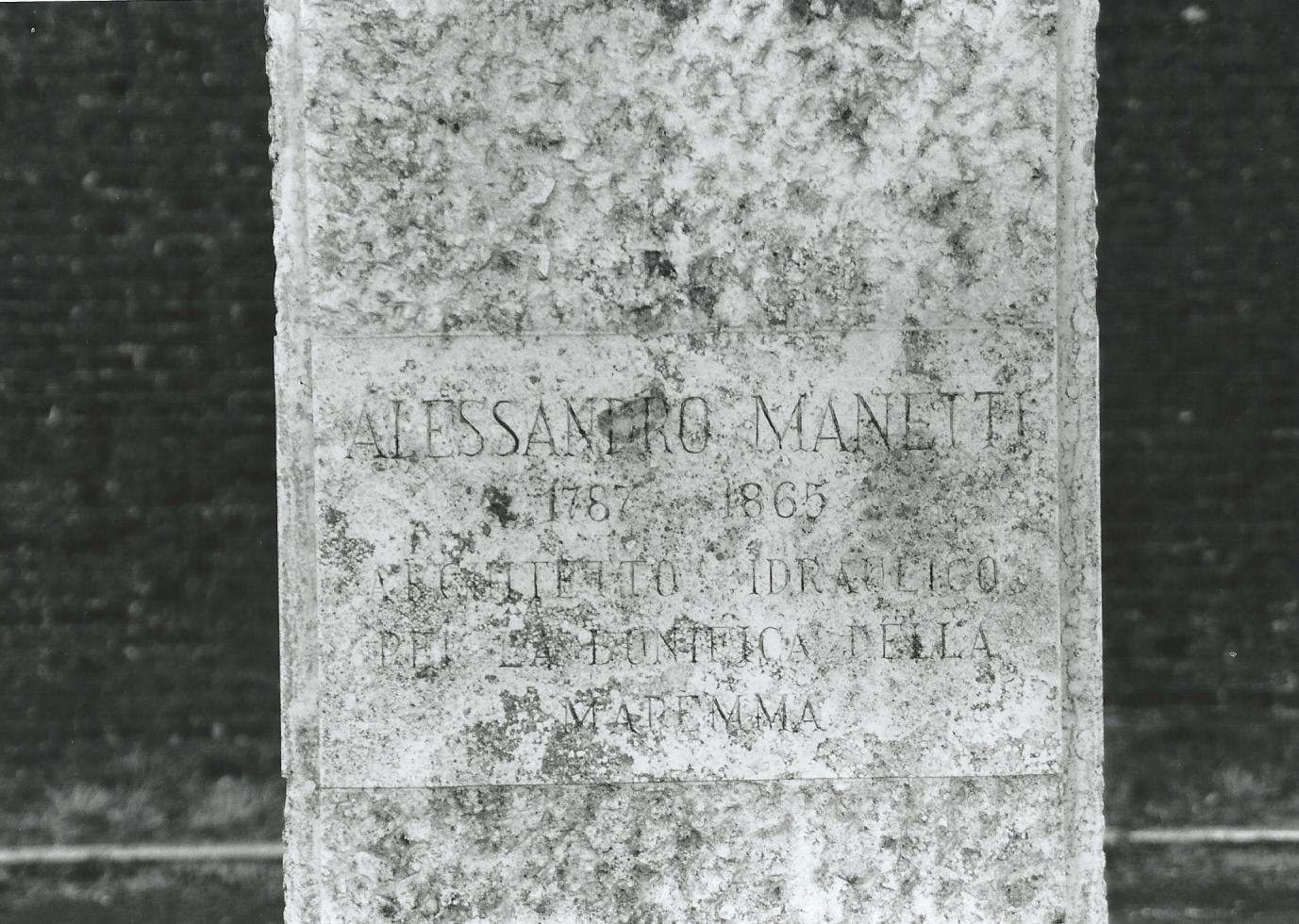Monumento ad Alessandro Manetti
