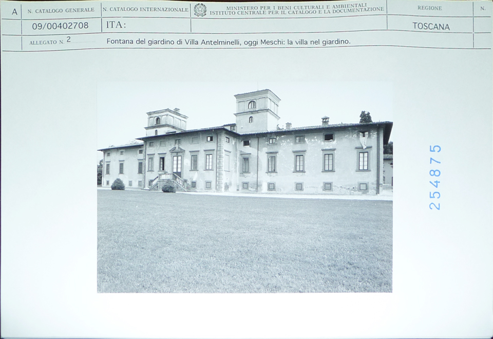Giardino di Villa Antelminelli, poi Arcivescovile oggi Meschi