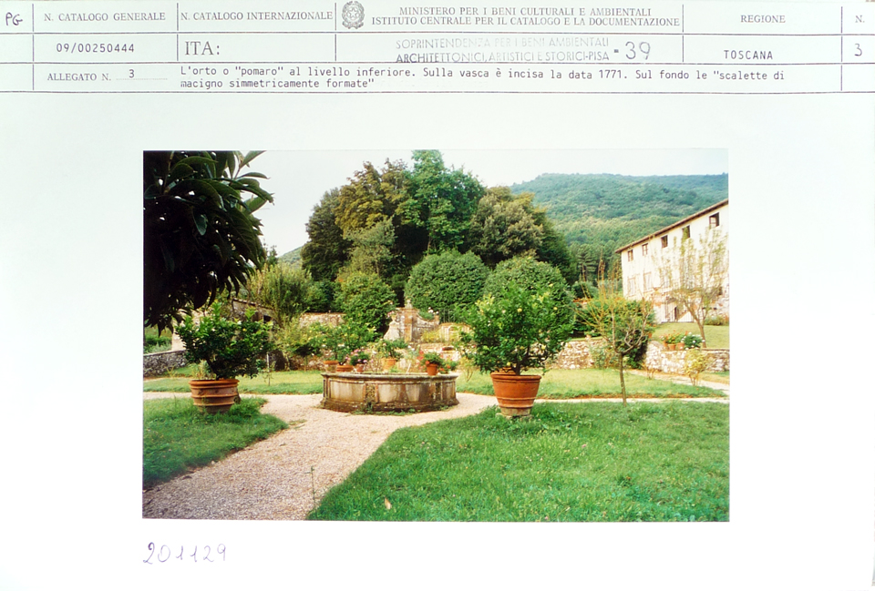 Giardino di Villa Rinaldi, poi Mansi, poi Nardi