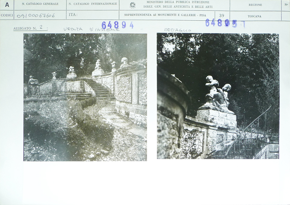 Giardino pensile della Villa Tronci