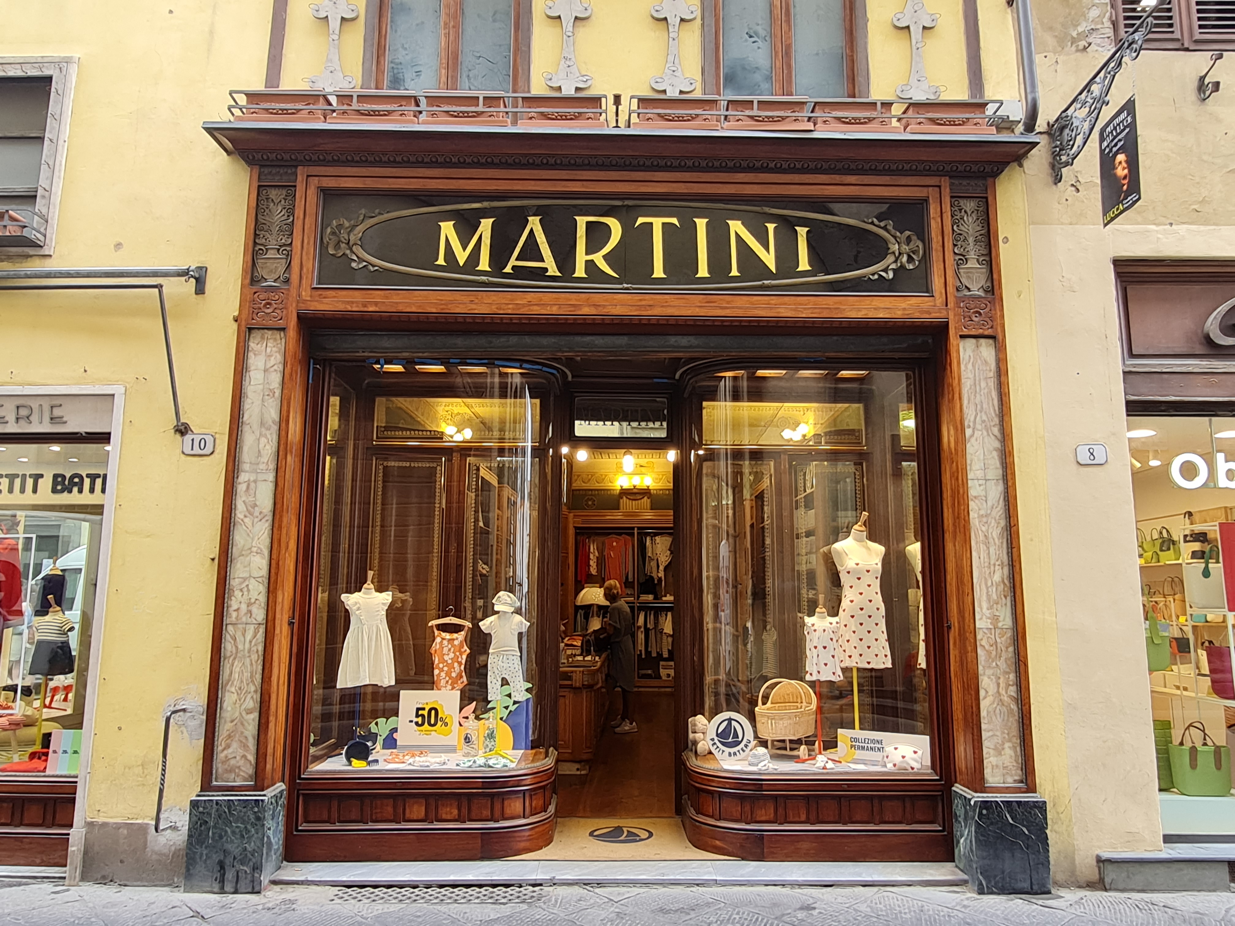 bottega, negozio di abbigliamento, Abbigliamento Samuele Martini