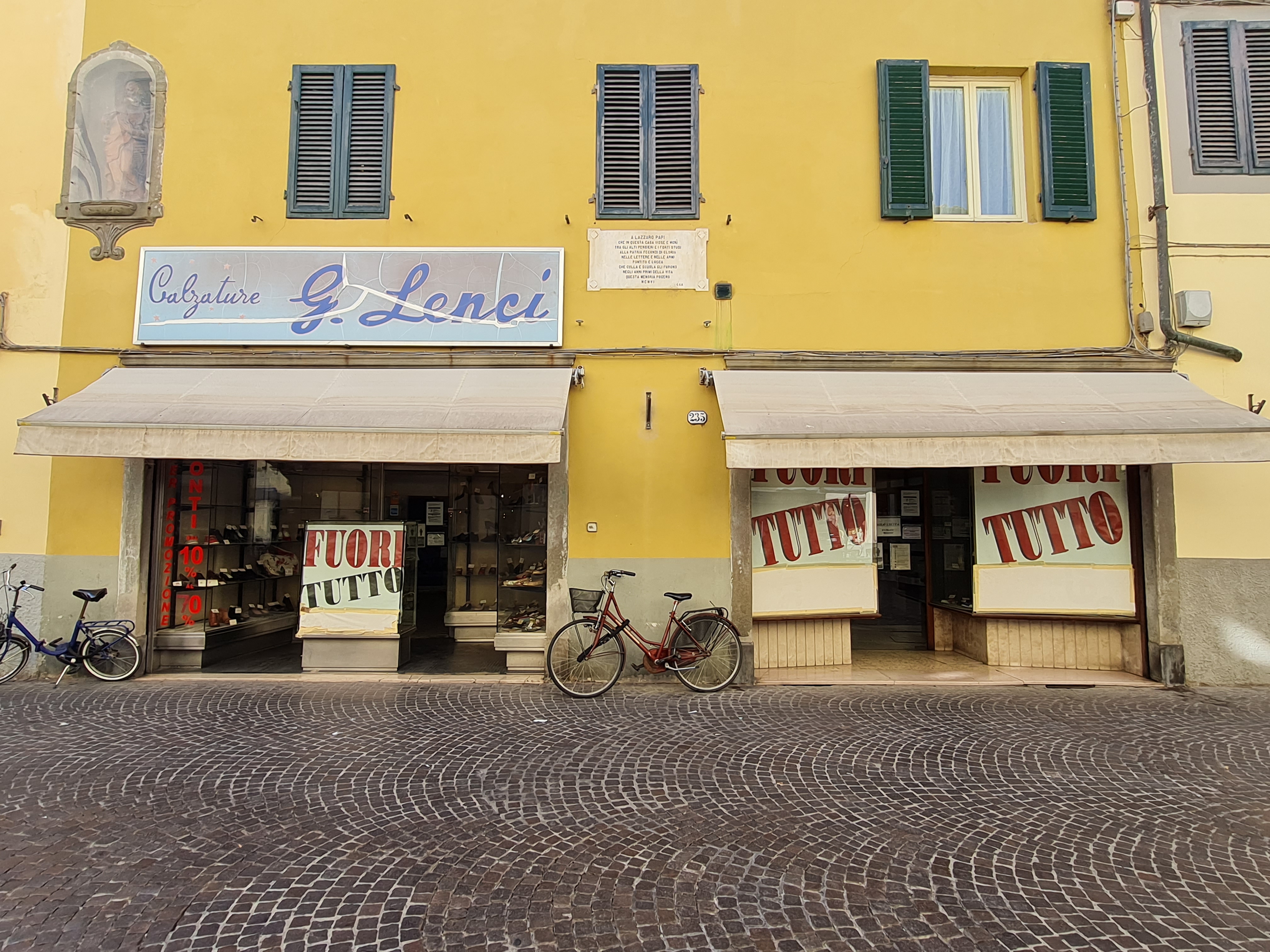 bottega, negozio di calzature, Calzature G. Lenci