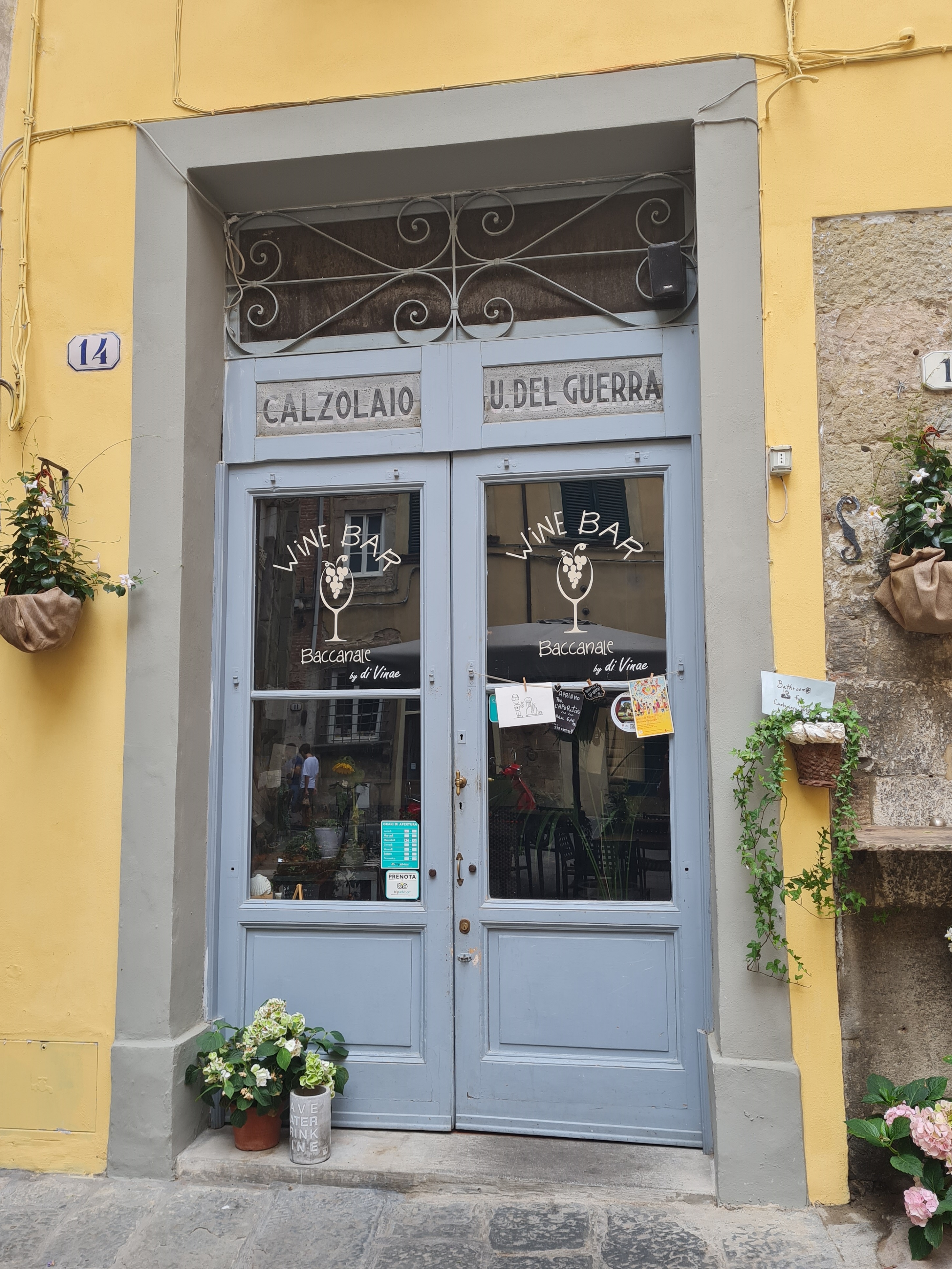 bottega, ristorante, Baccanale Wine Bar, Calzolaio U. Del Guerra