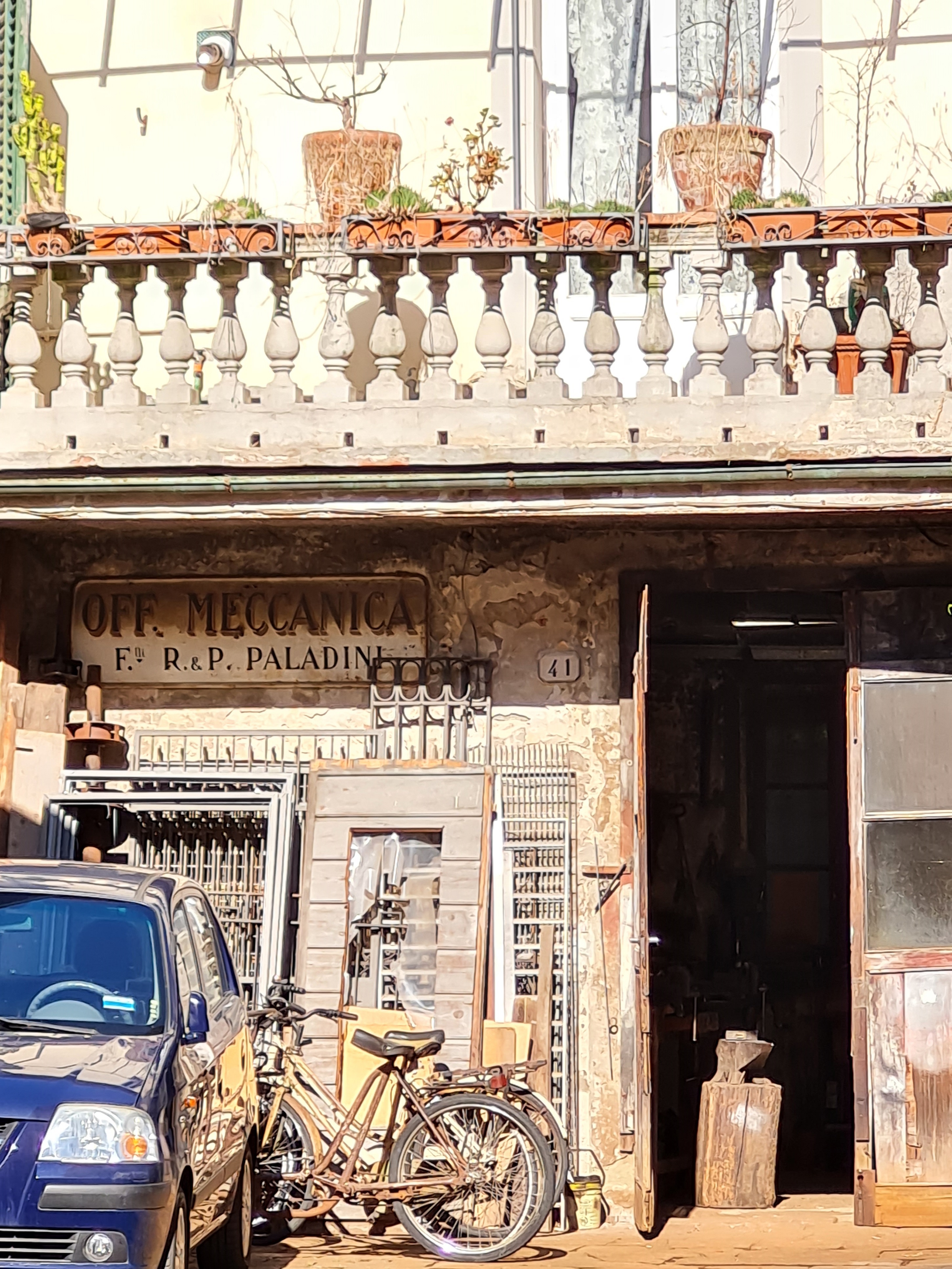 officina, Officina Meccanica Paladini
