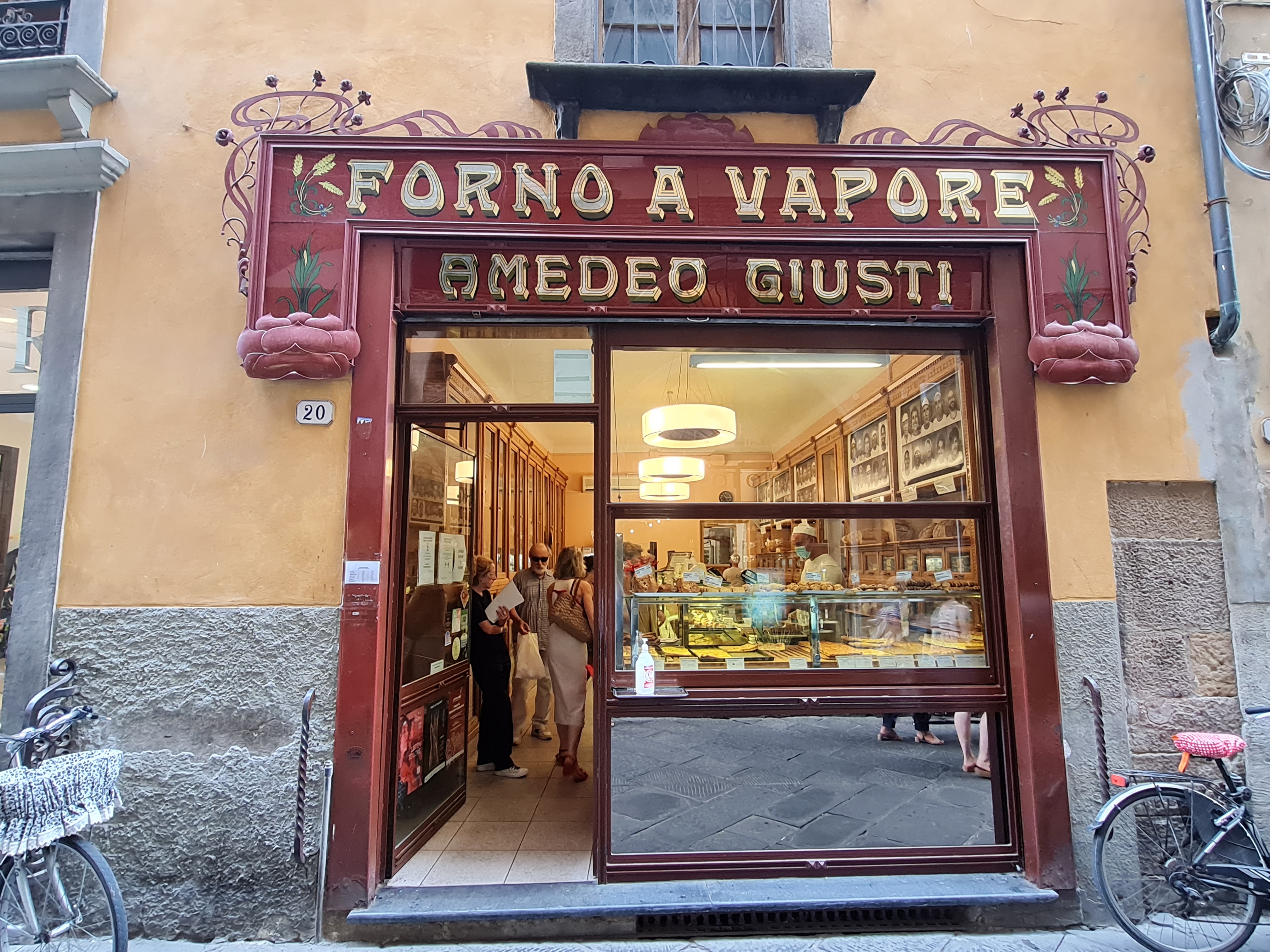 panificio, Forno a vapore Amedeo Giusti