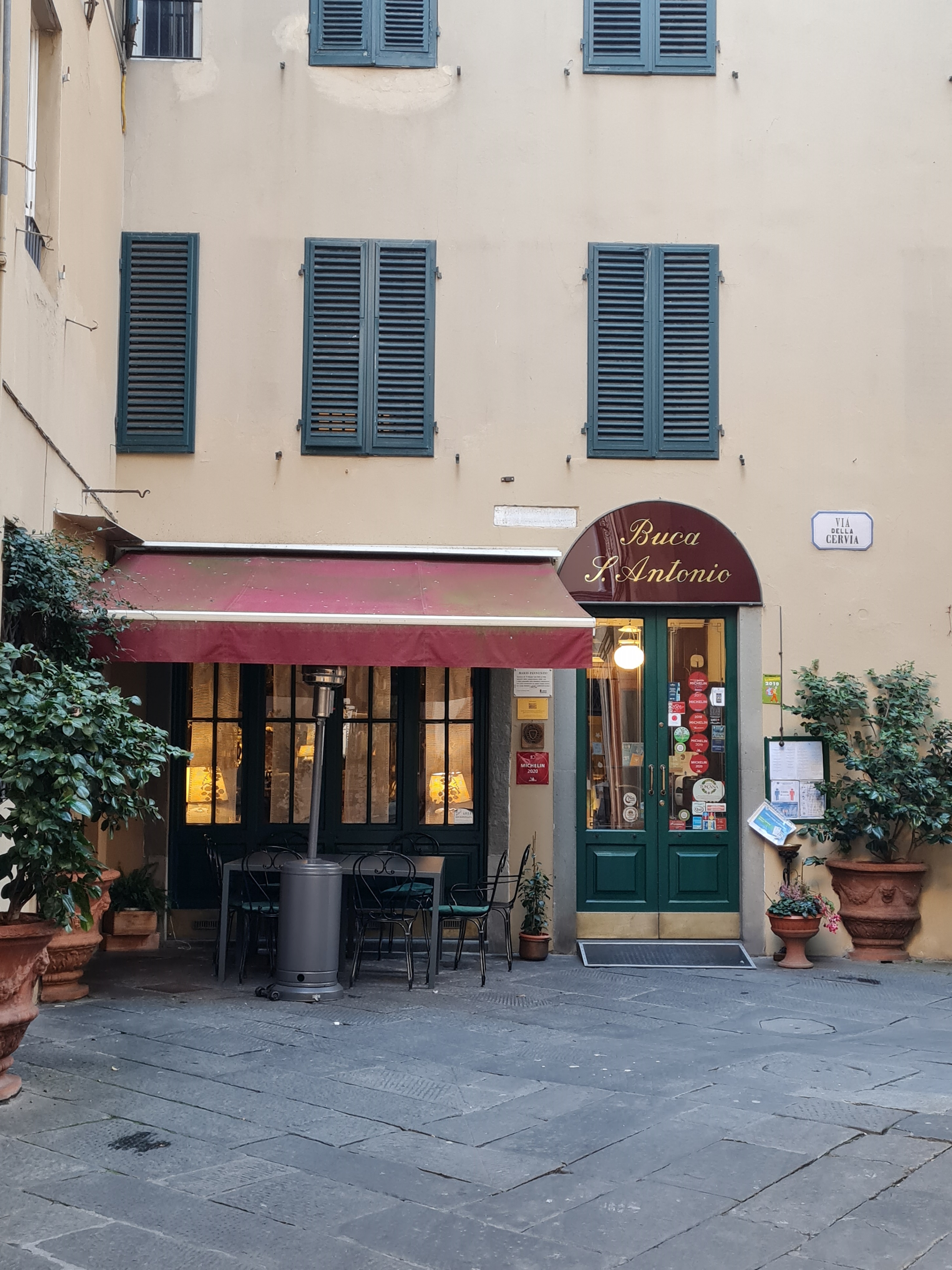 ristorante, Ristorante Buca di Sant'Antonio, Osteria a S. Antonio