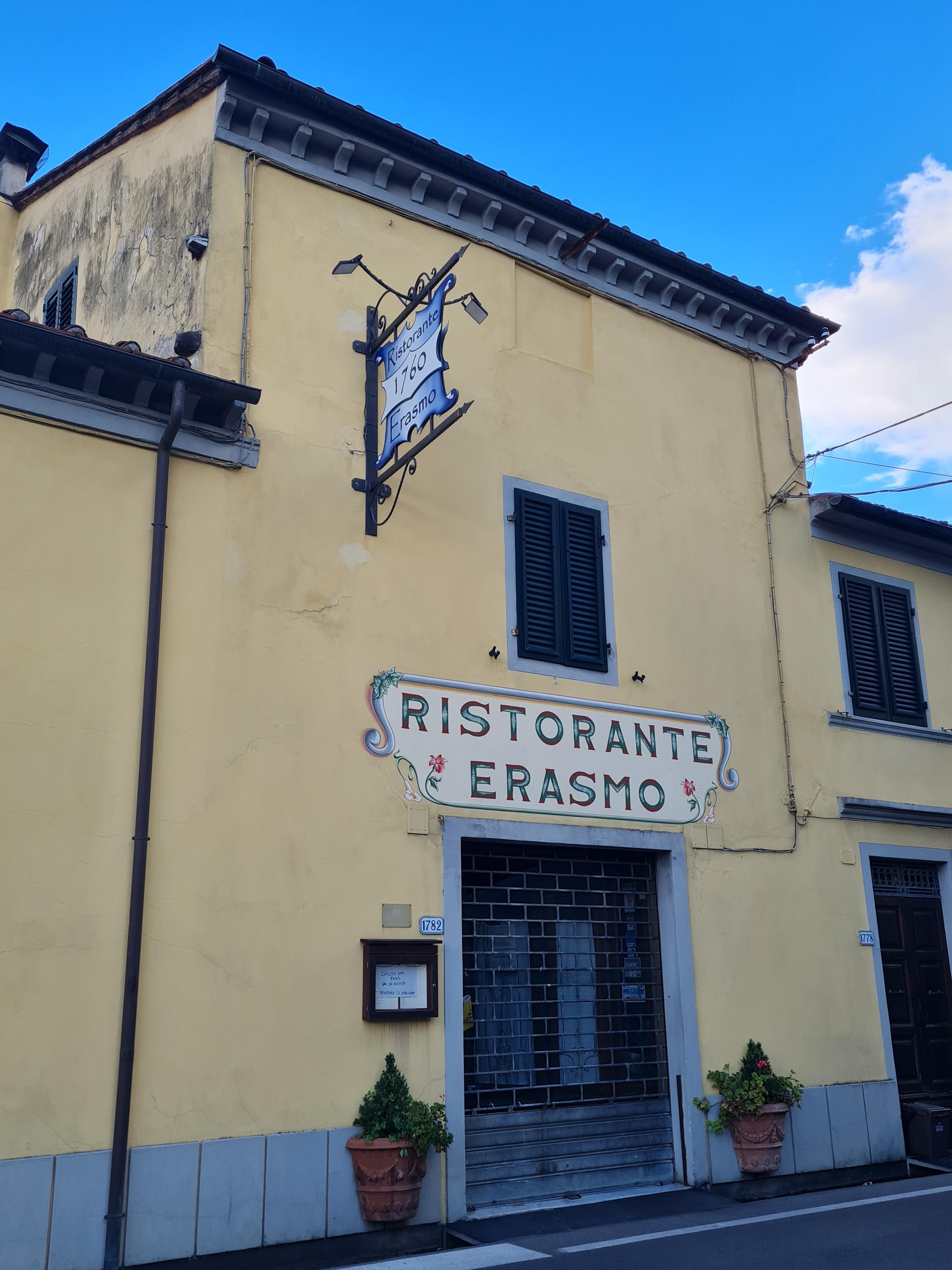 ristorante, Ristorante Erasmo