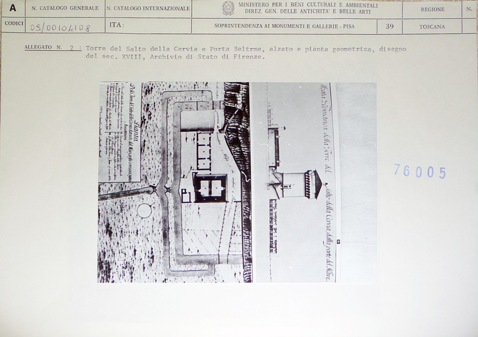 Torre medicea del Salto della Cervia e Porta Beltrame