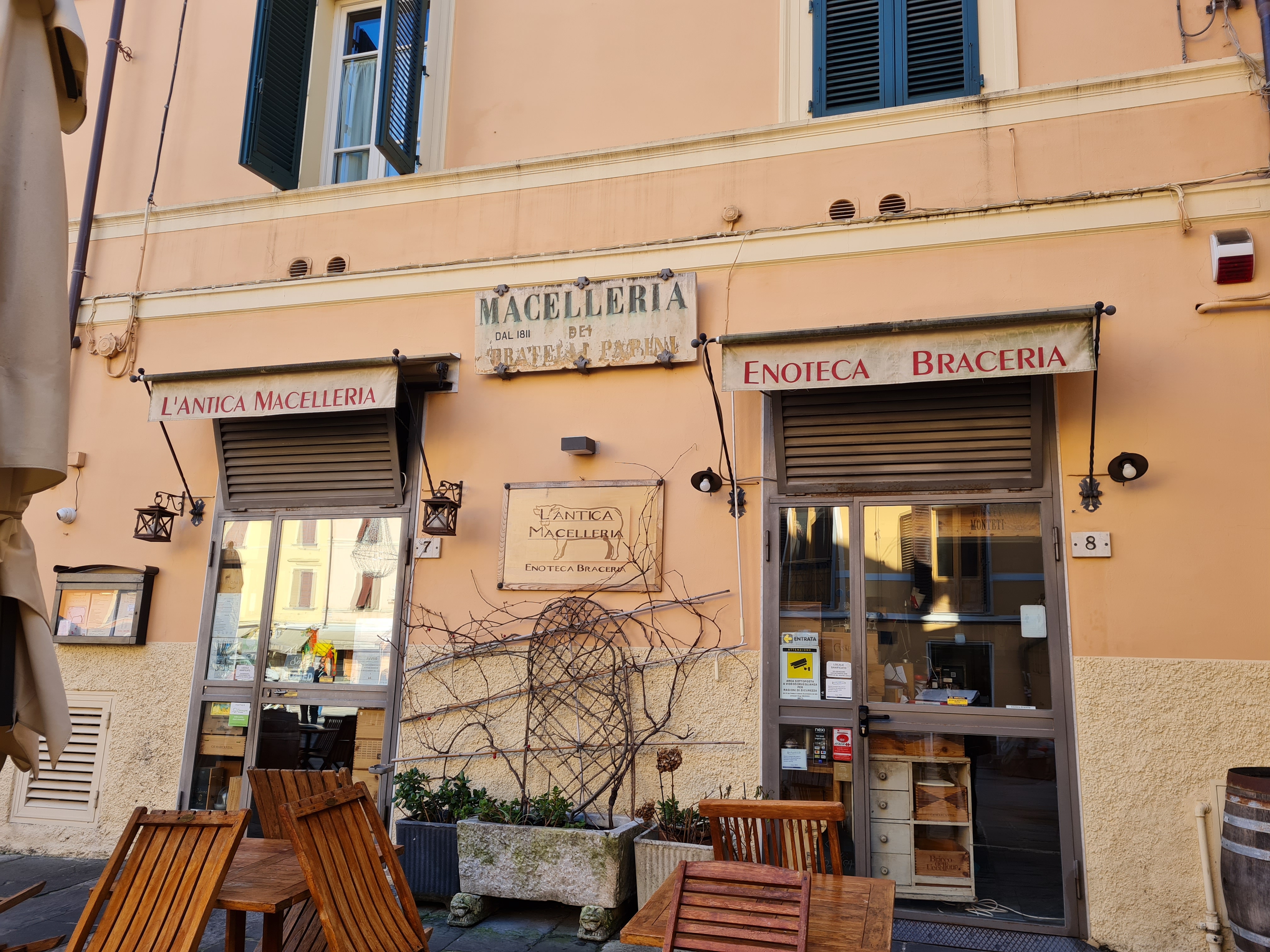 ristorante, L'Antica Macelleria, Macelleria dei Fratelli Parini