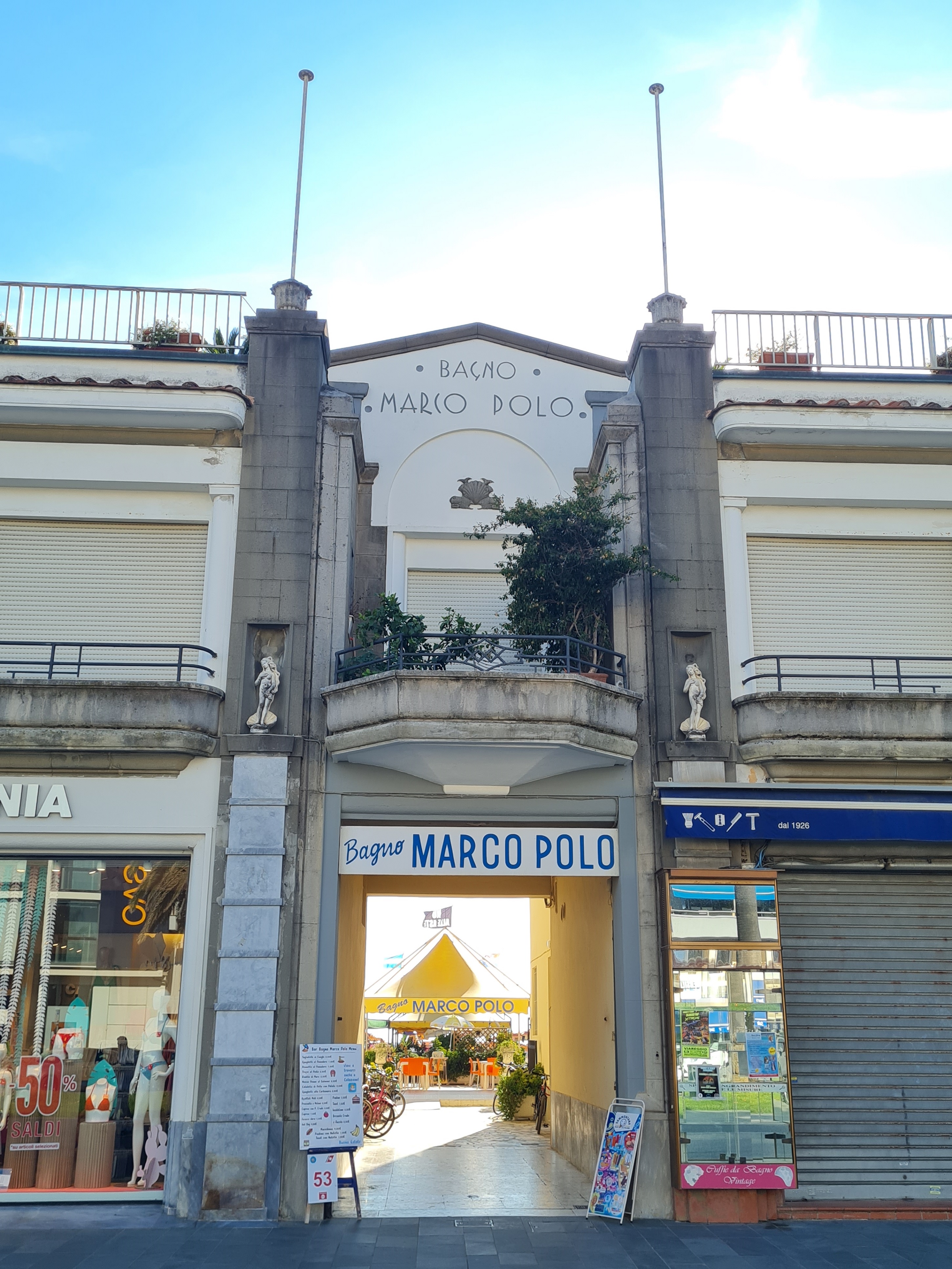 stabilimento balneare, privato, Bagno Marco Polo