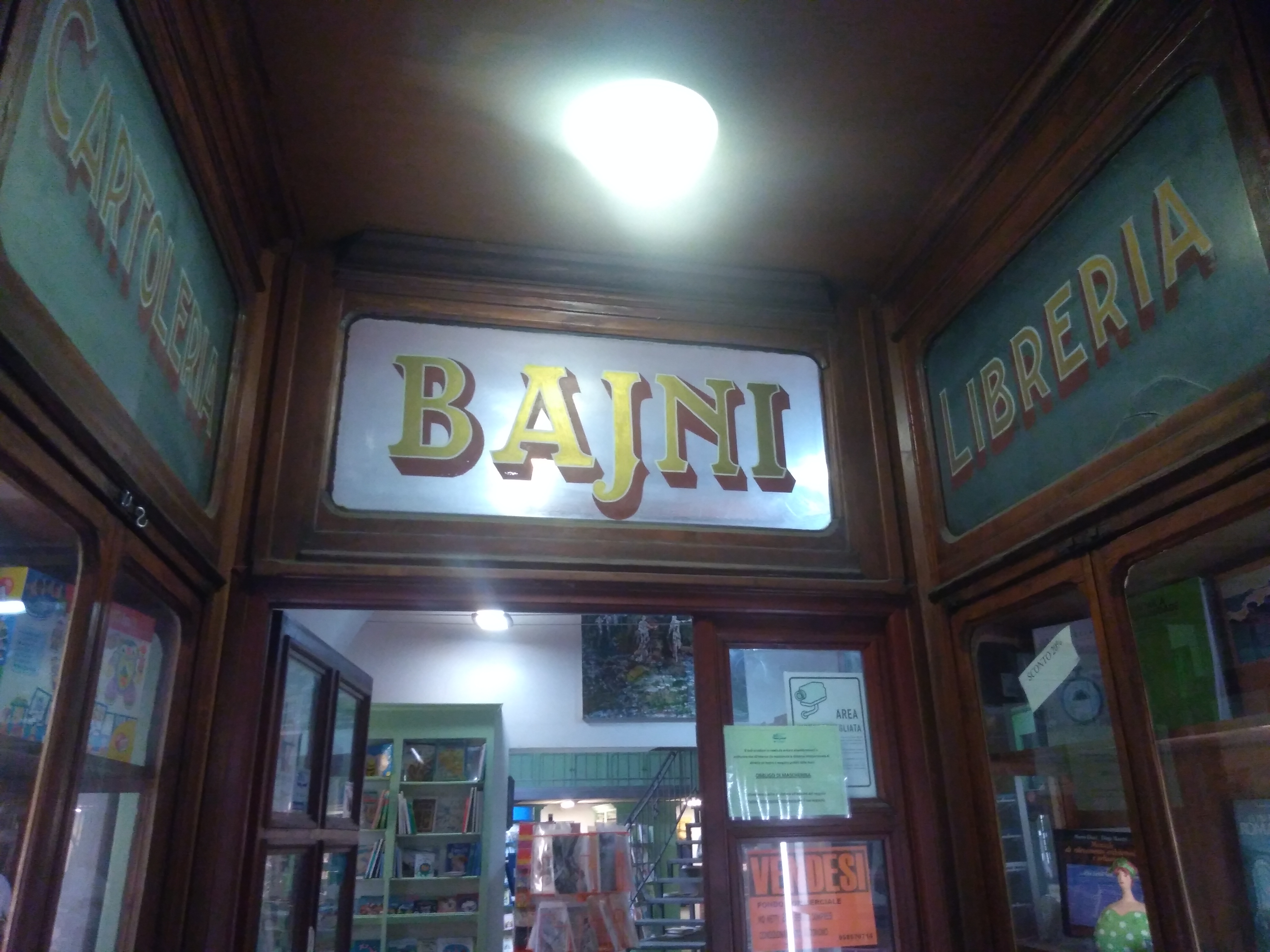 libreria, Libreria Bajni