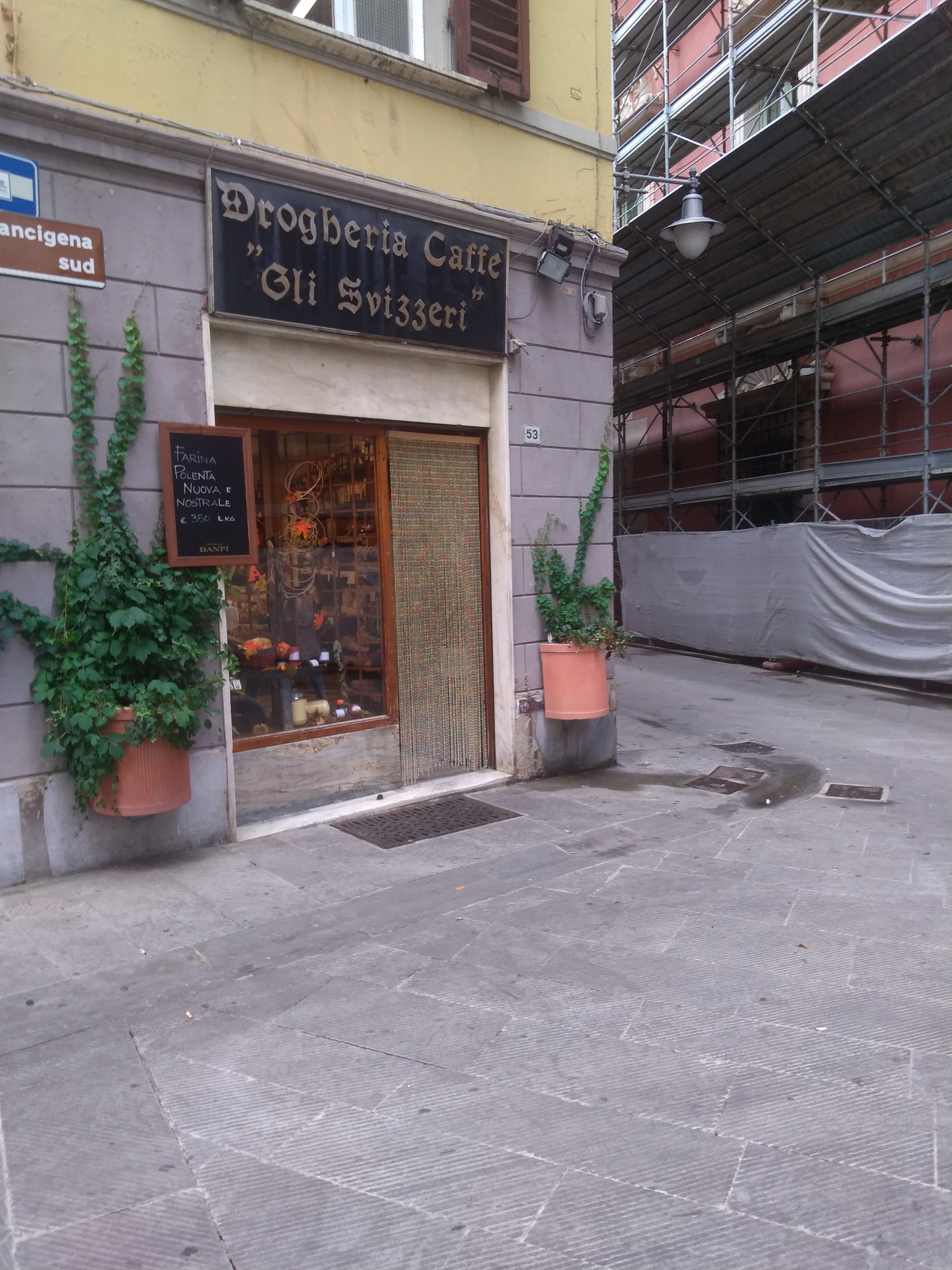 bottega, drogheria, caffè, Caffè degli Svizzeri